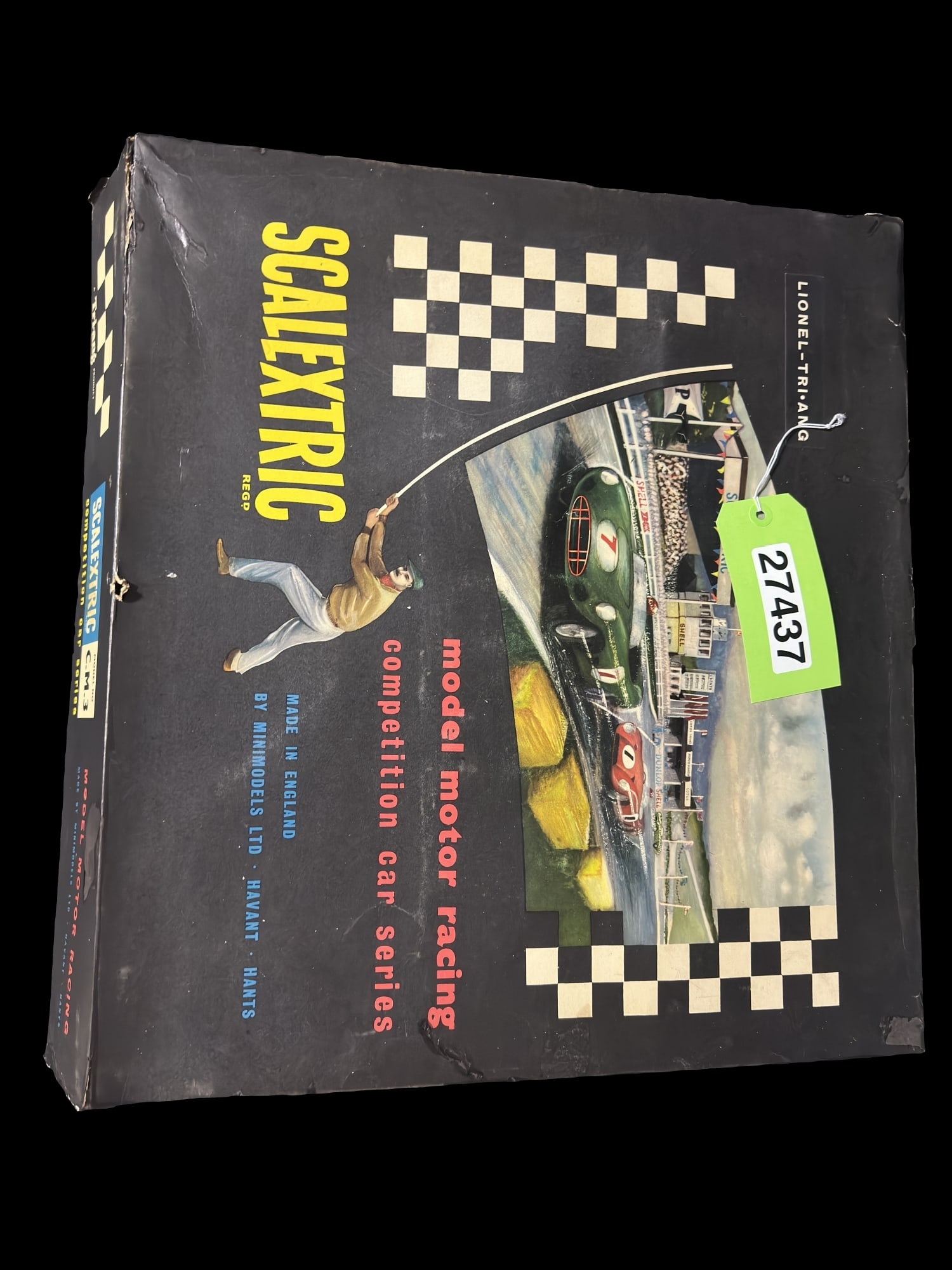 Scalextric CM3 Competition car series model motor racing Lionel Tri-ang toy (1 of 4)