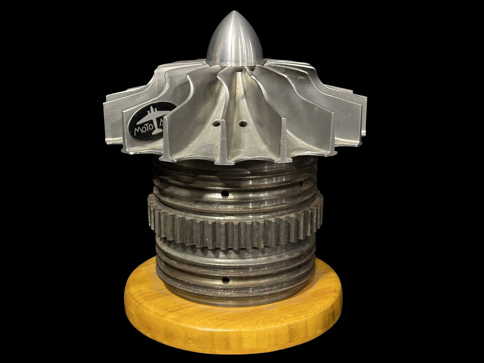 Moto ART turbine light up desktop display (1 of 1)