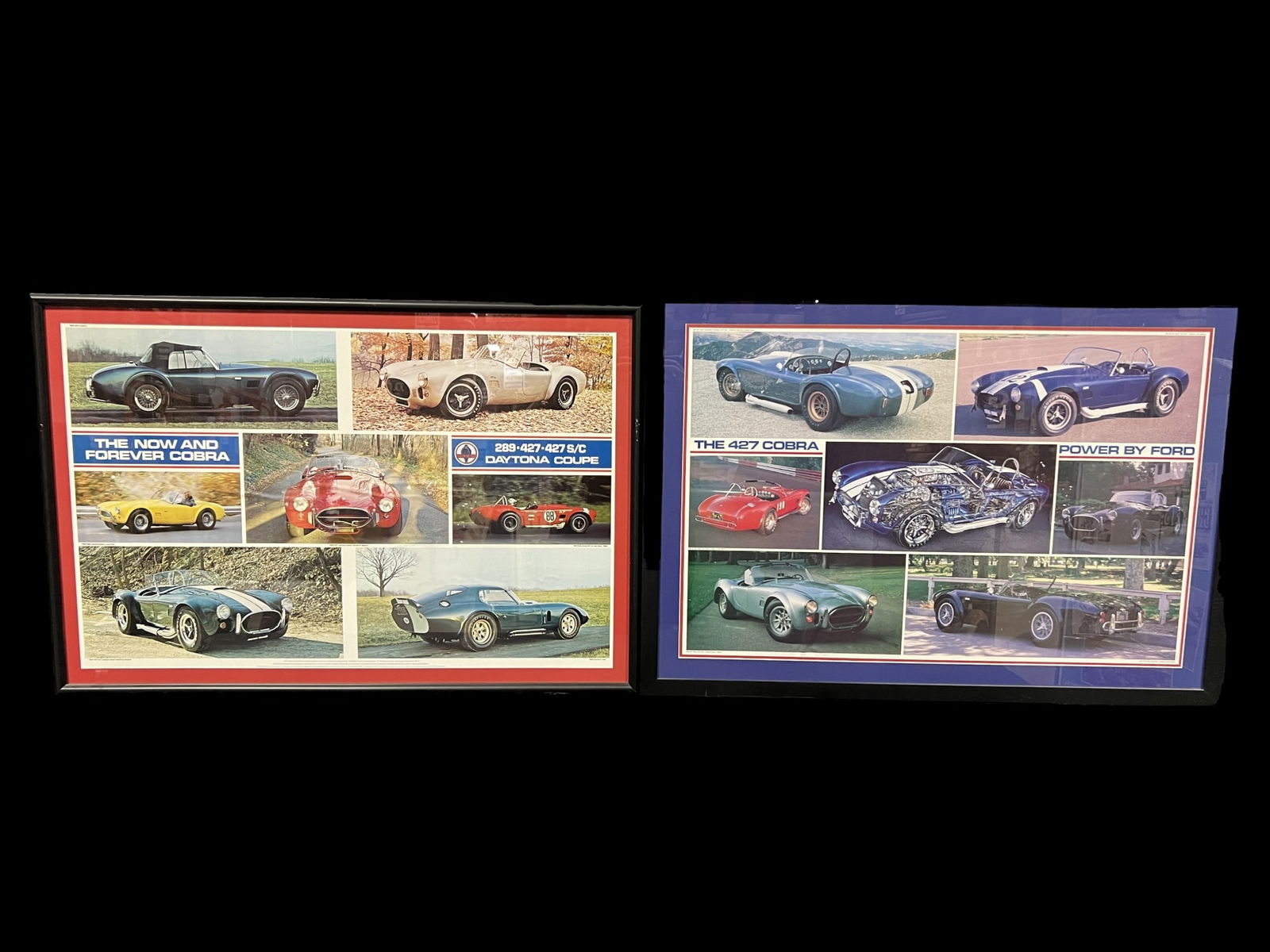 Ford Cobra 289 427 427S/C Daytona Coupe framed posters (1 of 3)