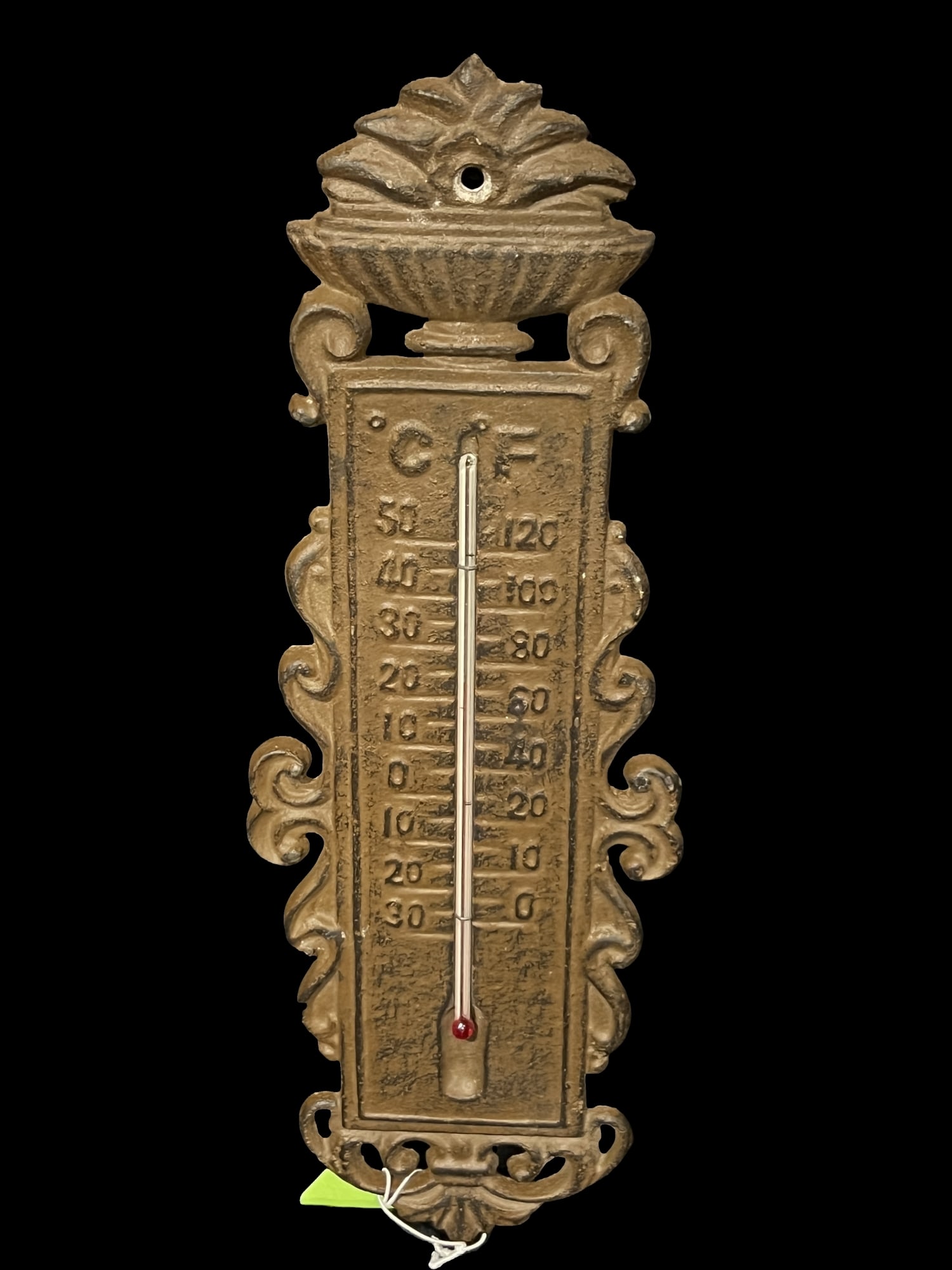 Cast victorian style thermometer (1 of 1)