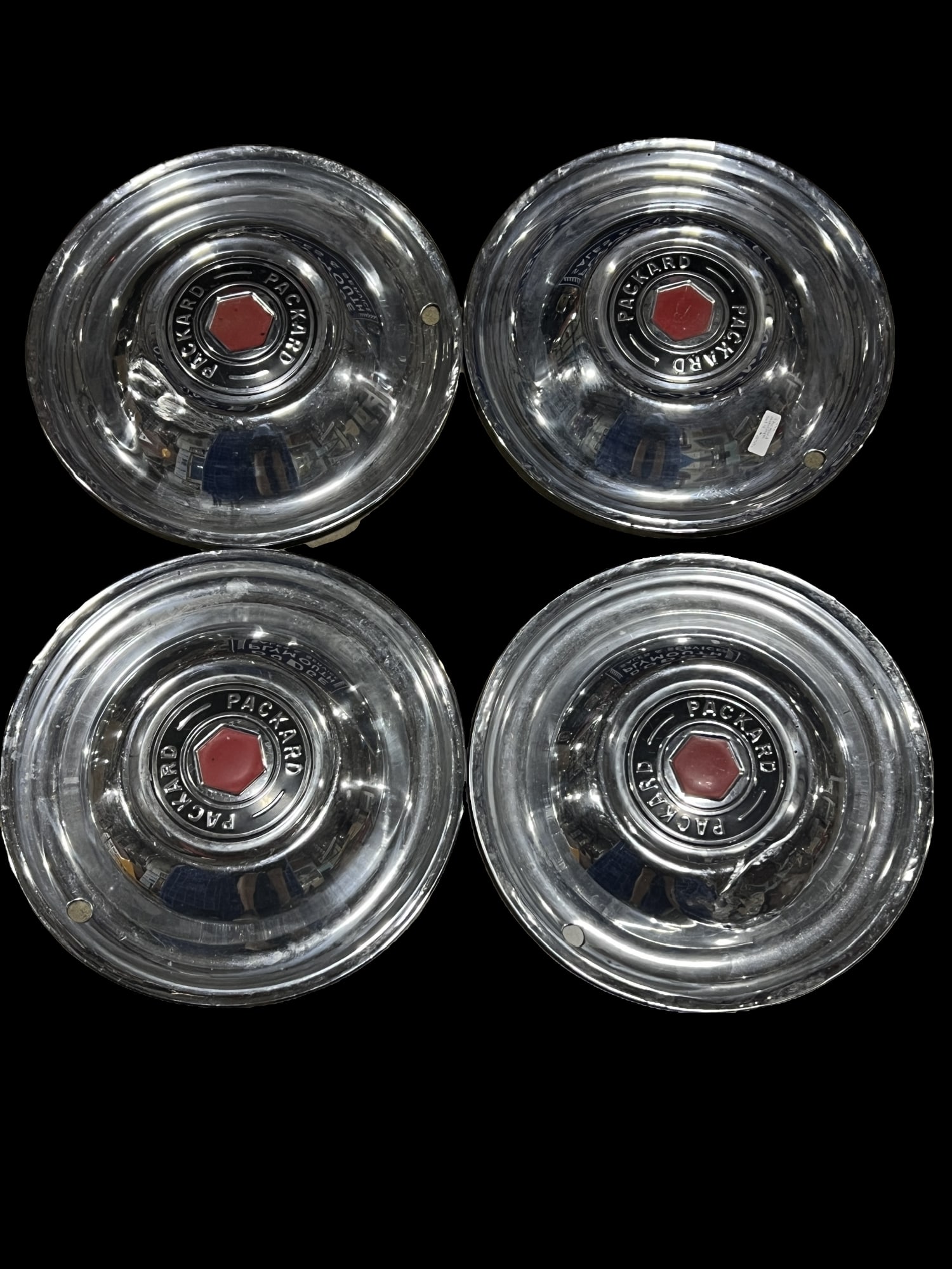 4 51-53 Packard wheel cover hubcaps (1 of 1)