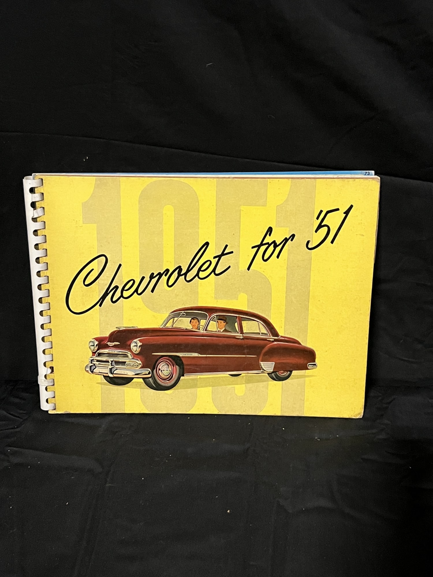 Original 1951 General Motors Chevrolet dealer sales showroom album data book (1 of 2)