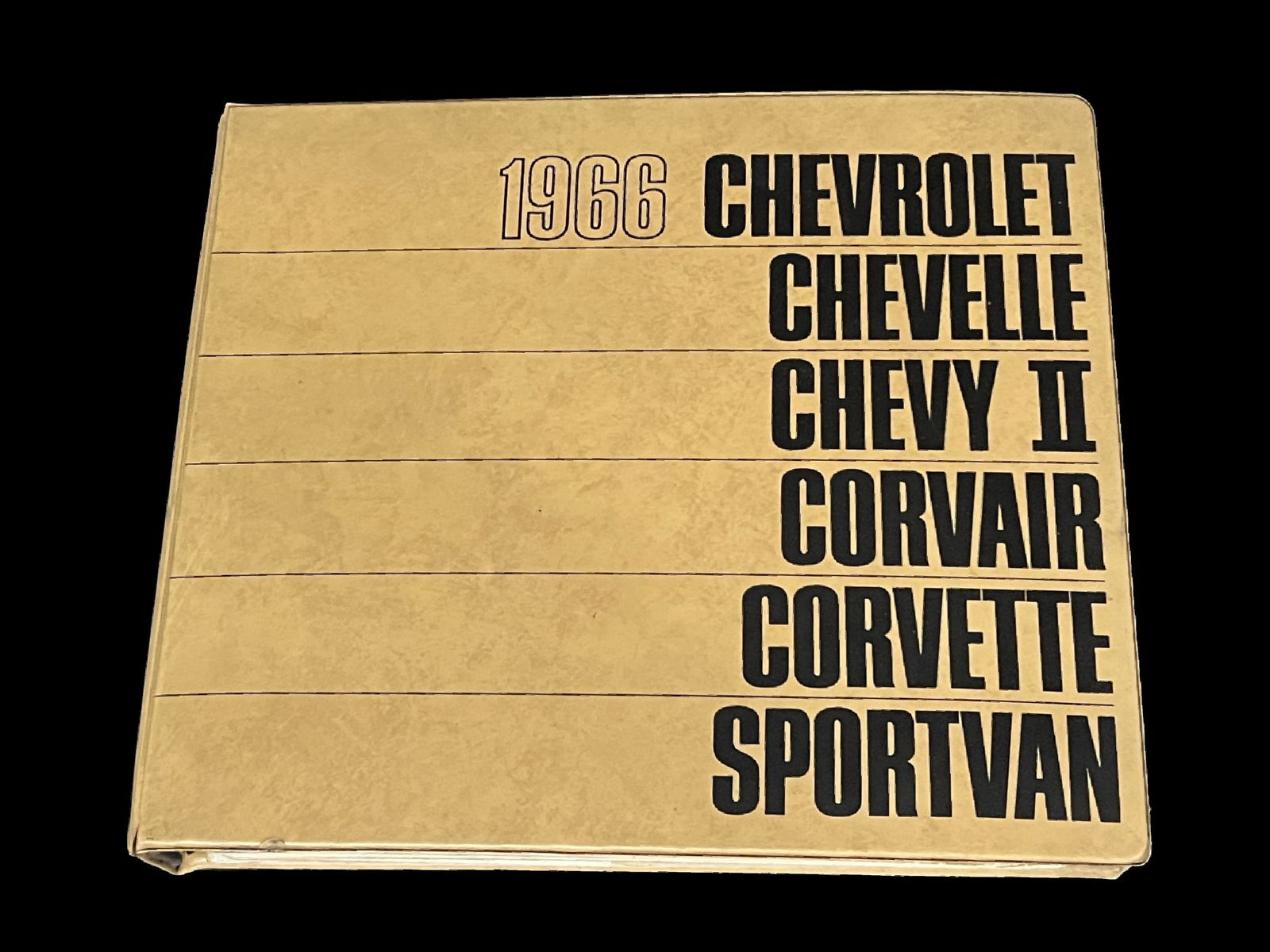 Original 1966 Chevrolet Corvette Chevelle dealer promo sales showroom album (1 of 3)