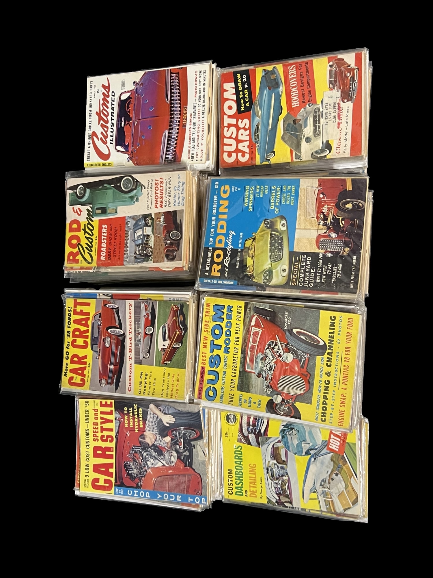 120+ 1950s early 1960s Car Craft Rod Custom Rodder Rodding Restyling magazine (1 of 1)