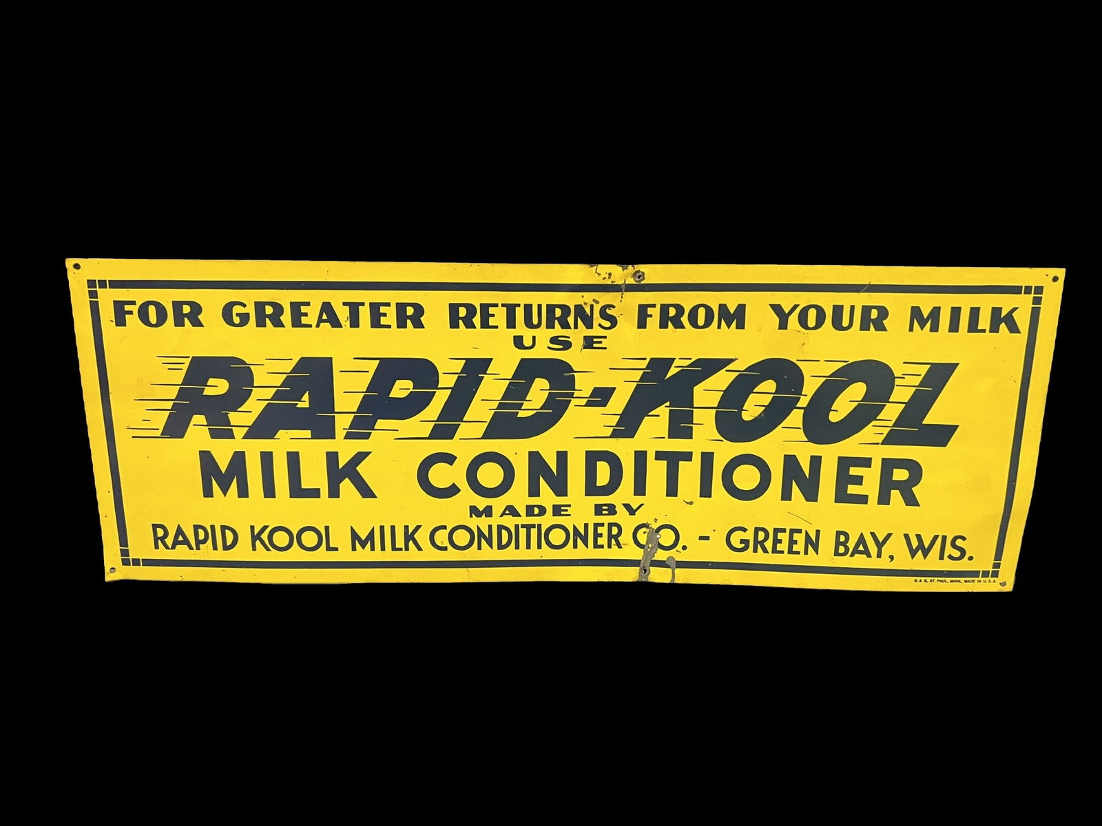 Rapid Kool milk conditioner farming sign (1 of 1)