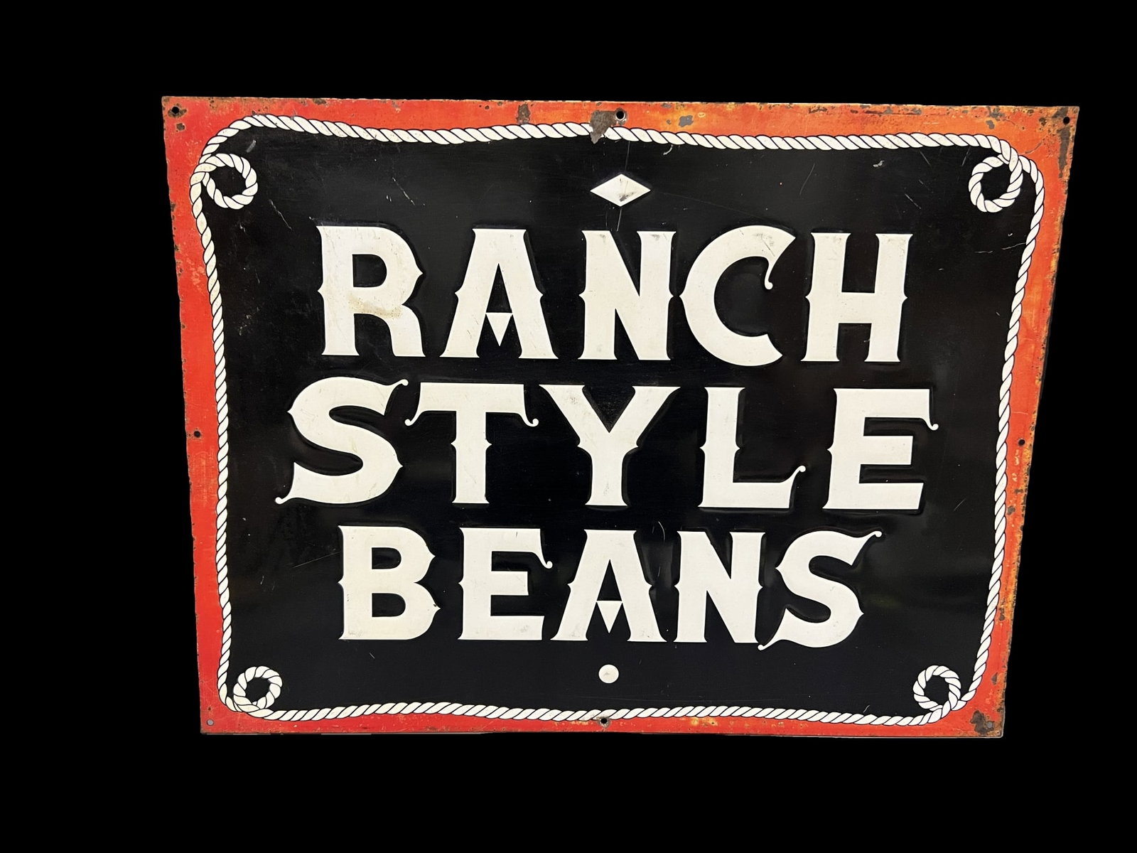 Ranch Style beans tin metal sign (1 of 1)