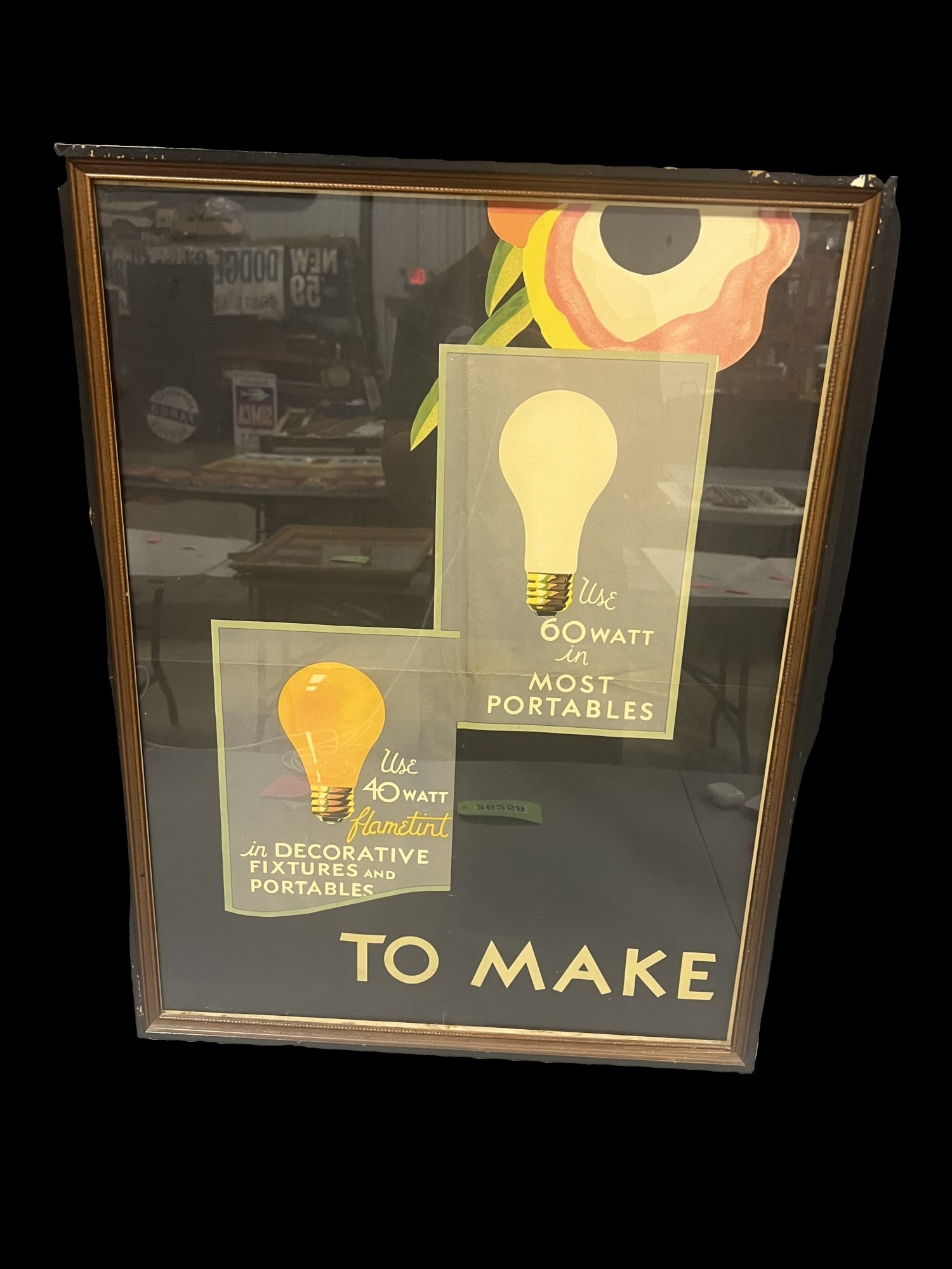 GE to make 40 watt Flametint framed poster (1 of 1)