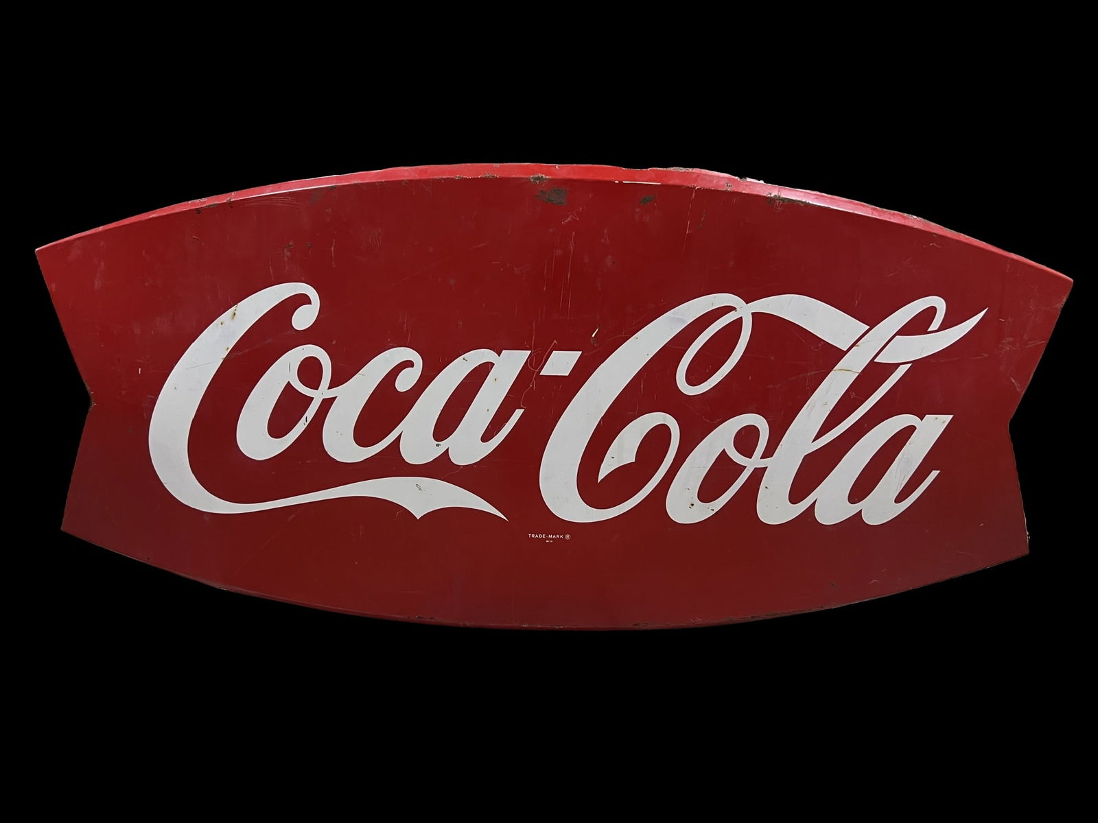 Huge Coca Cola Coke metal soda sign (1 of 1)