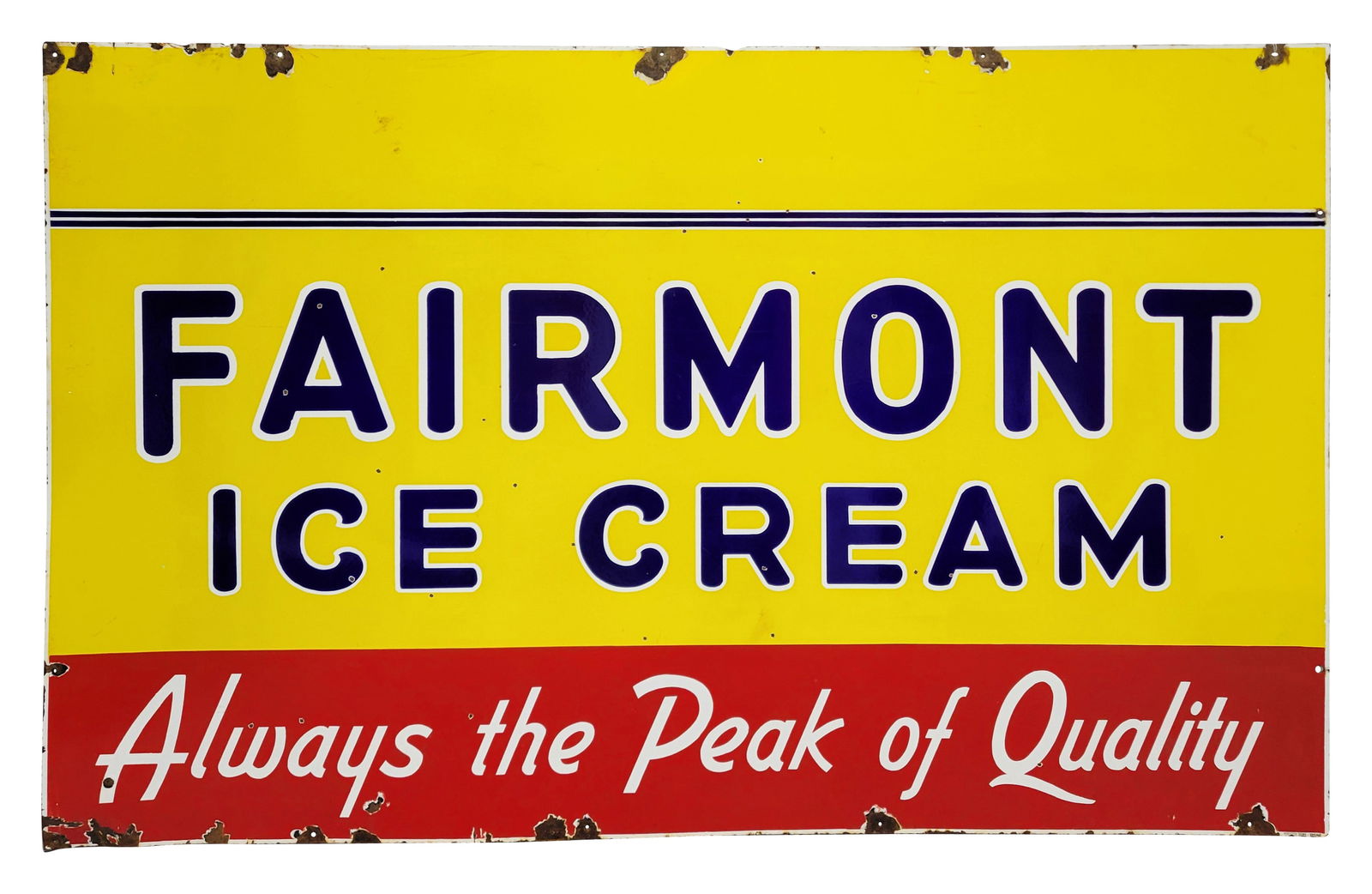 Fairmont Ice Cream DSP Sign (1 of 2)