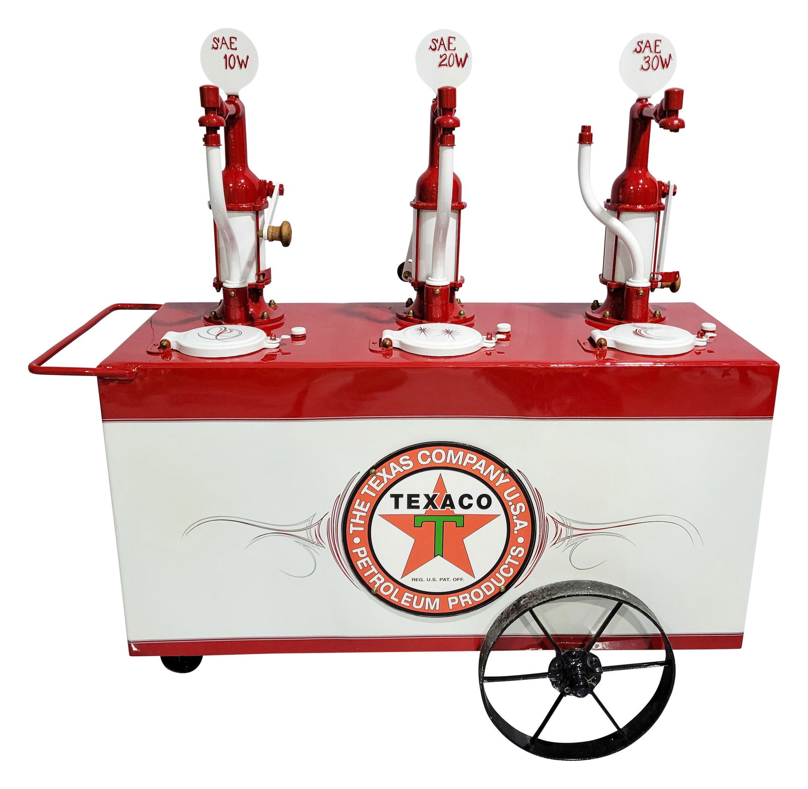 Restored Texaco Triple Lubester (1 of 5)