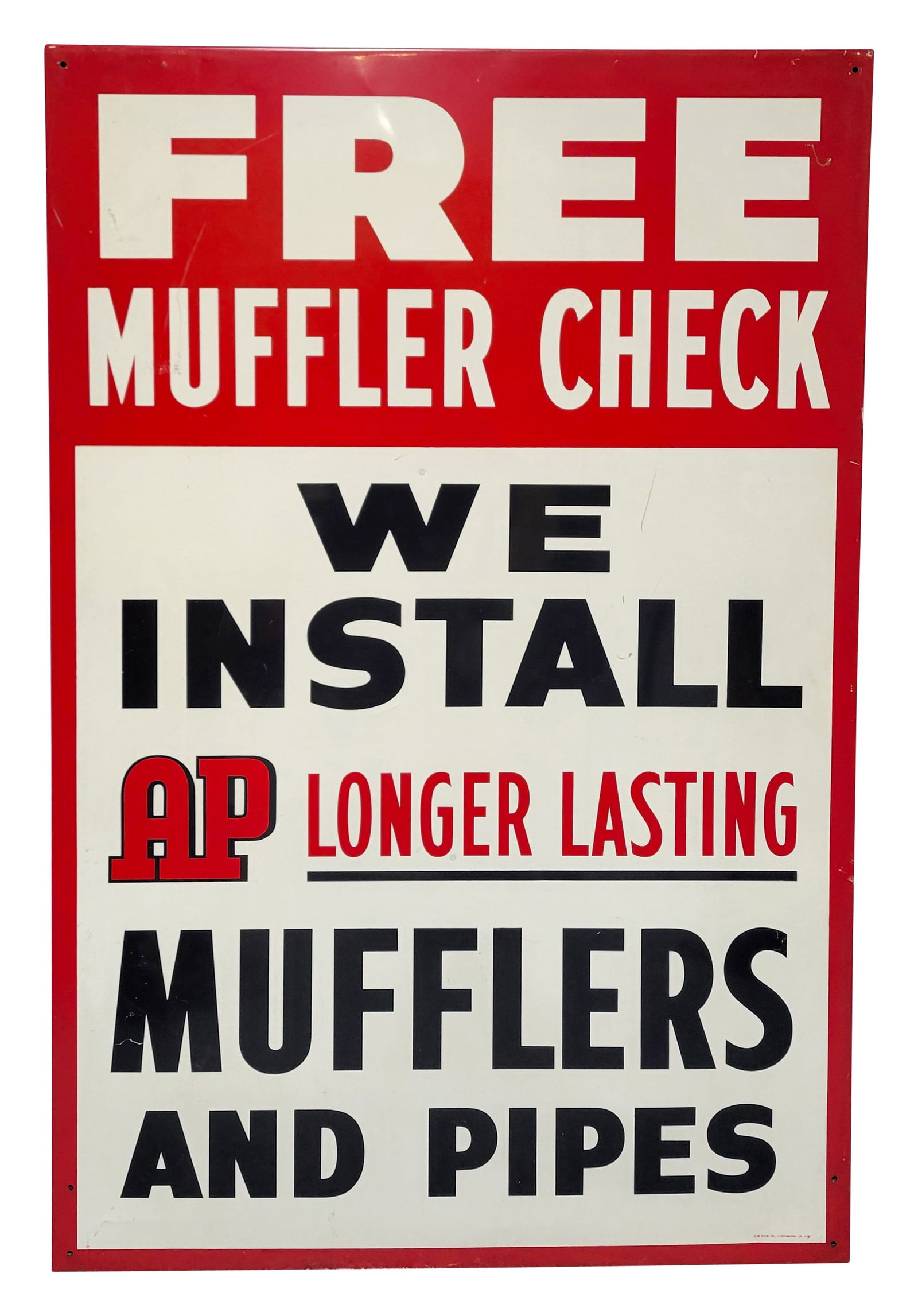 AP Mufflers and Pipes SST Sign (1 of 4)