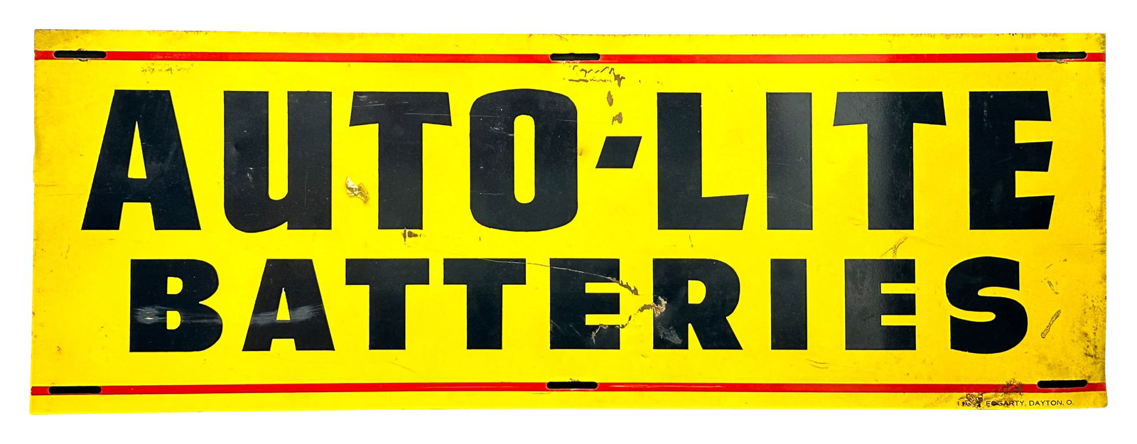 Auto-Lite Batteries SST Sign (1 of 2)