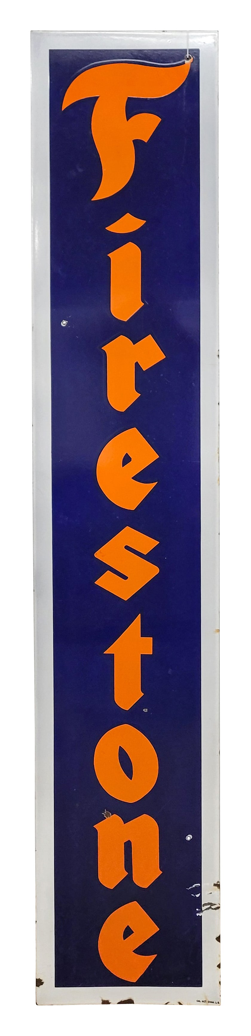 Firestone Tires Batteries Vertical 6' SSP Sign (1 of 2)