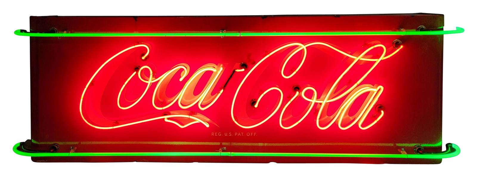 Coca Cola 6' SSP Neon Sled Sign (1 of 4)