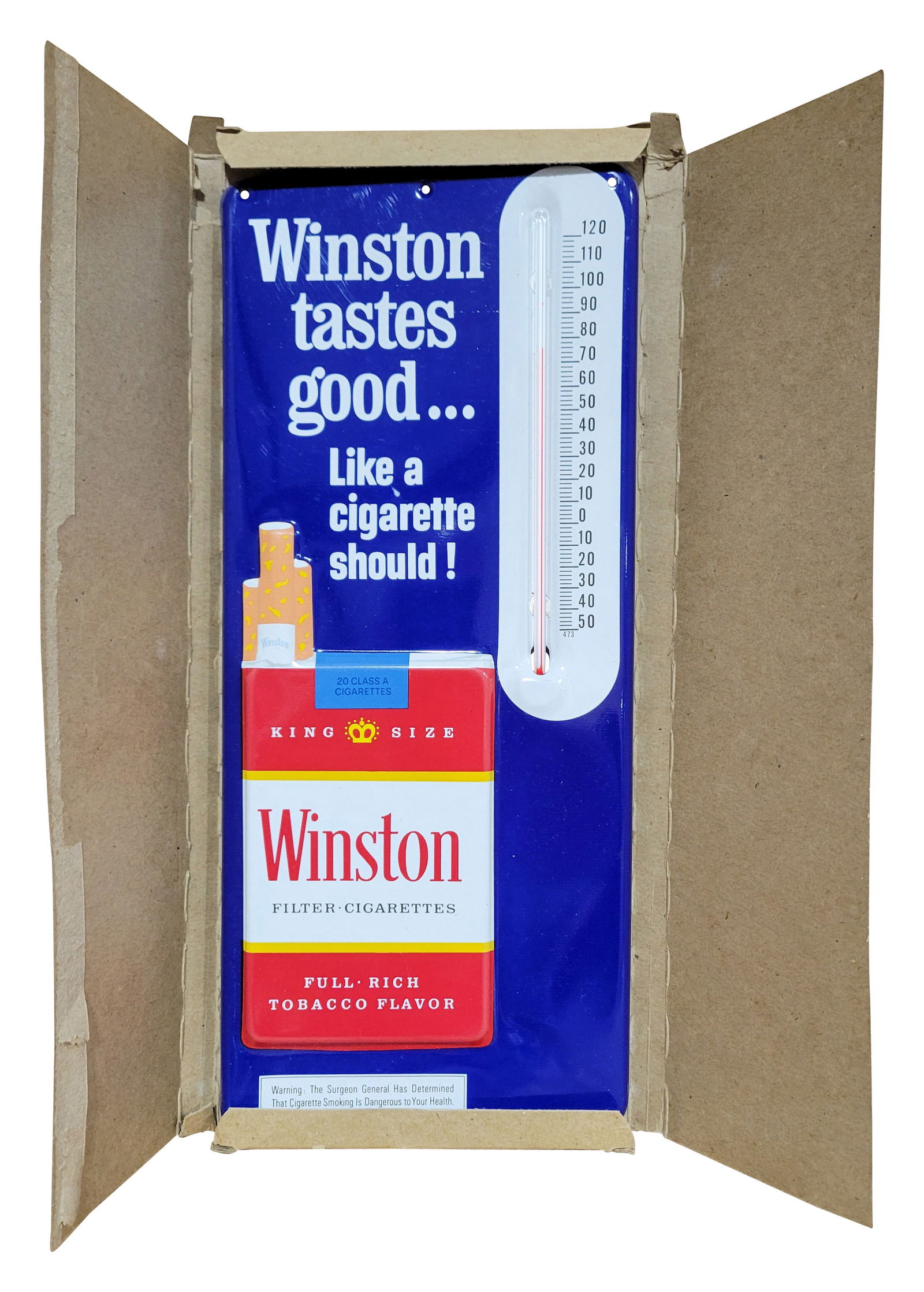 Winston 3D Tin Thermometer (1 of 3)