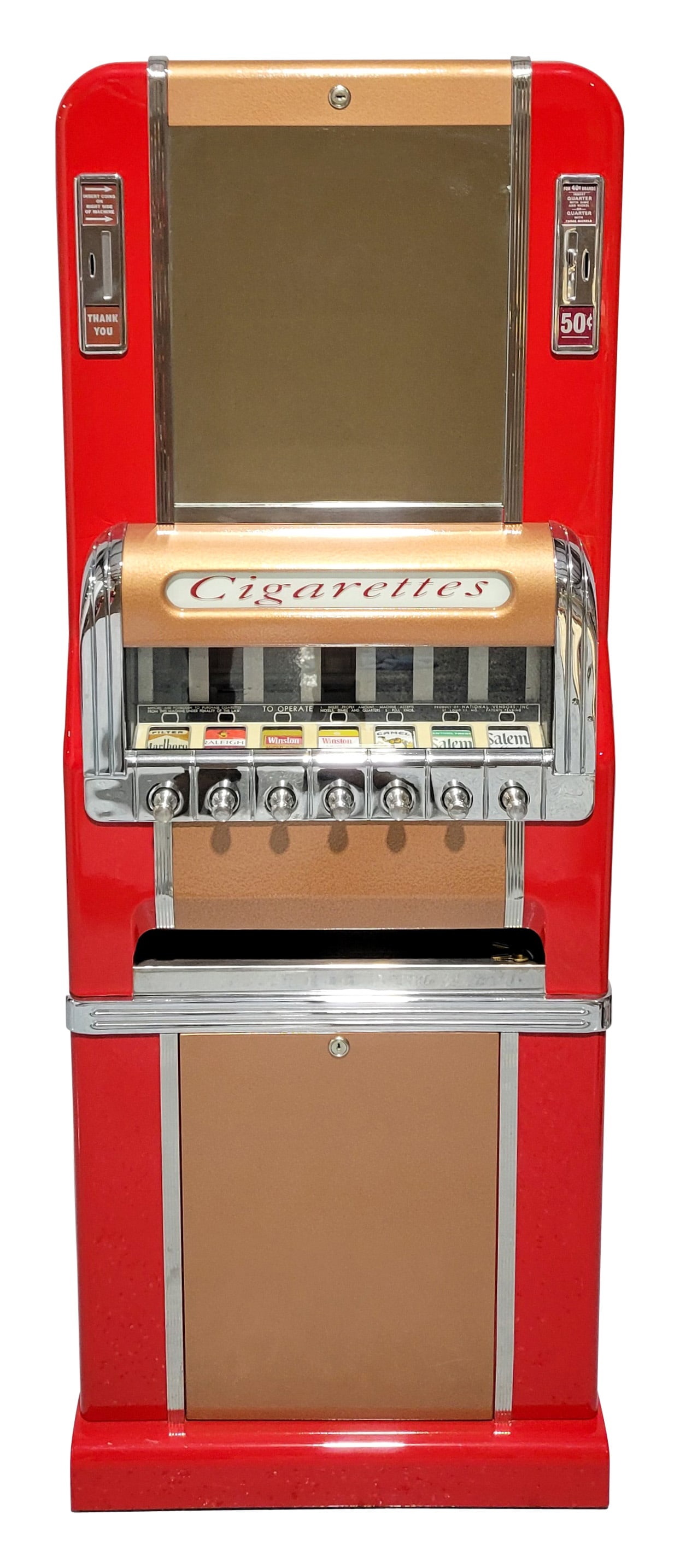Coin Operated 7 Pull Cigarette Vending Machine (1 of 5)