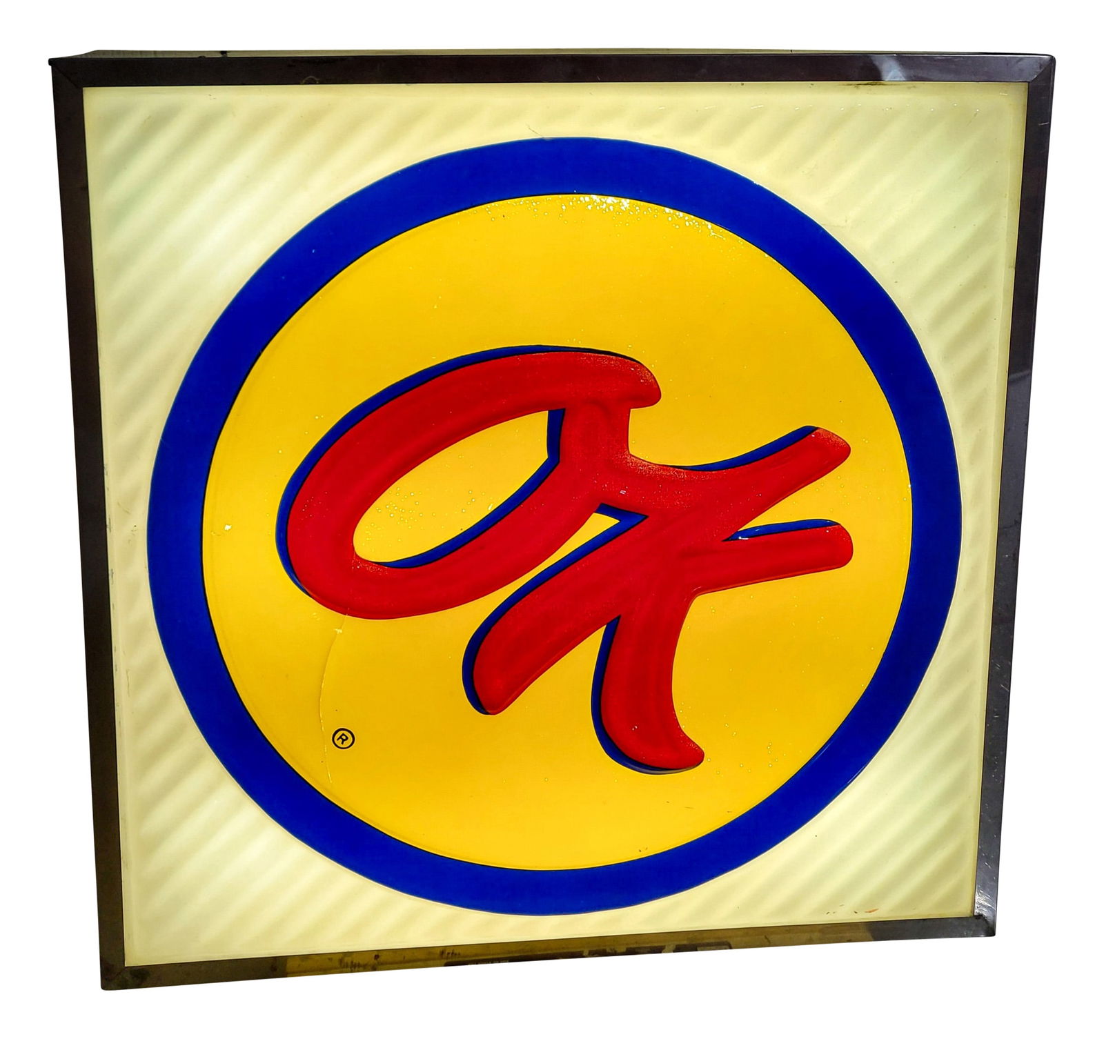 OK Chevrolet Lighted Advertising Sign (1 of 3)