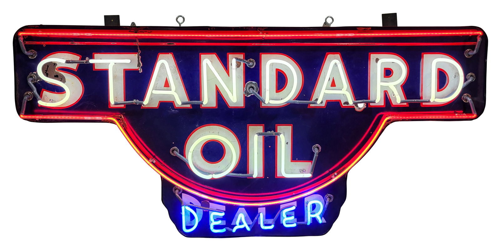 Standard Oil Dealer Embossed SSP Neon Sign (1 of 5)