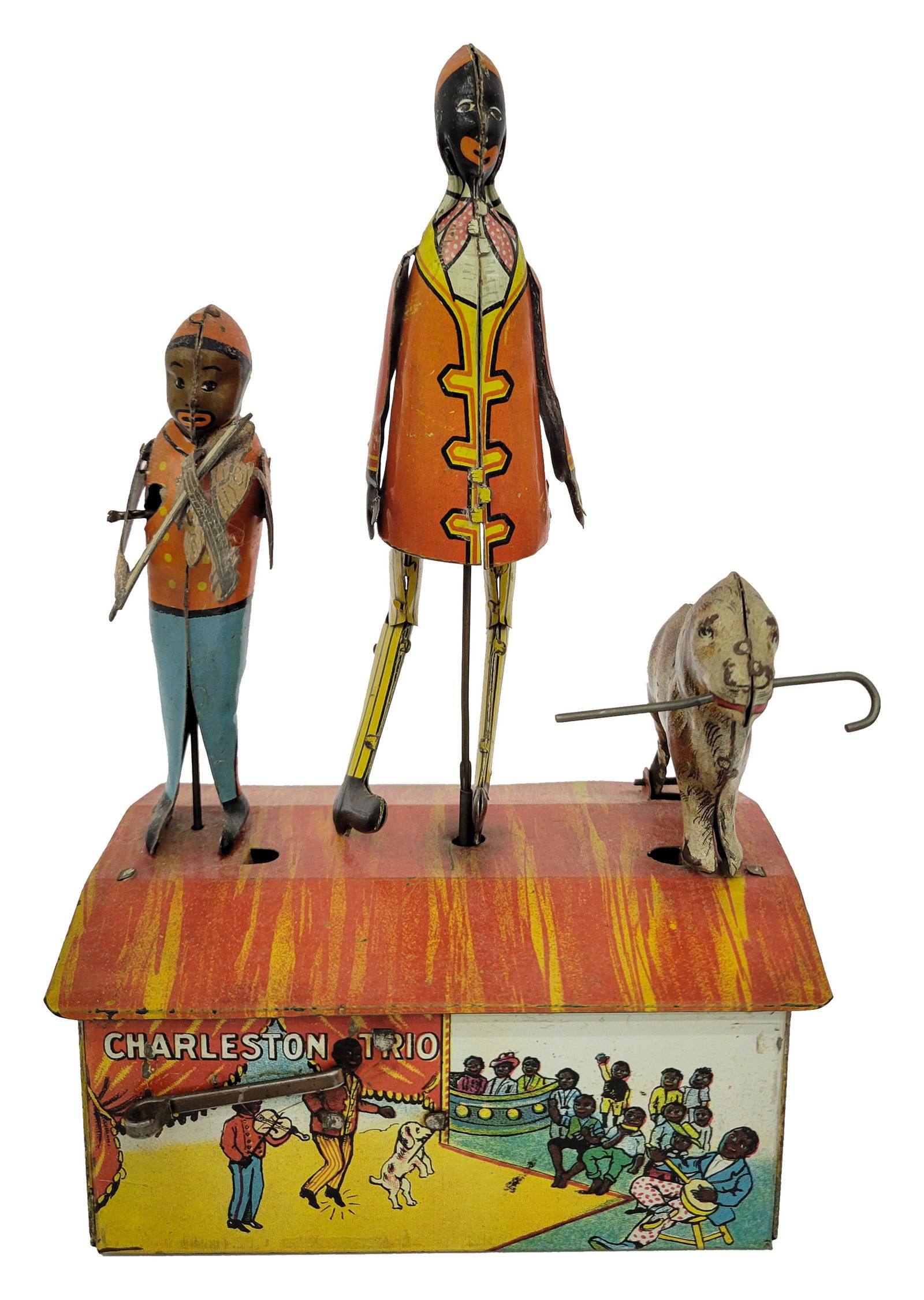 Marx Charleston Trio Windup Tin Toy (1 of 4)