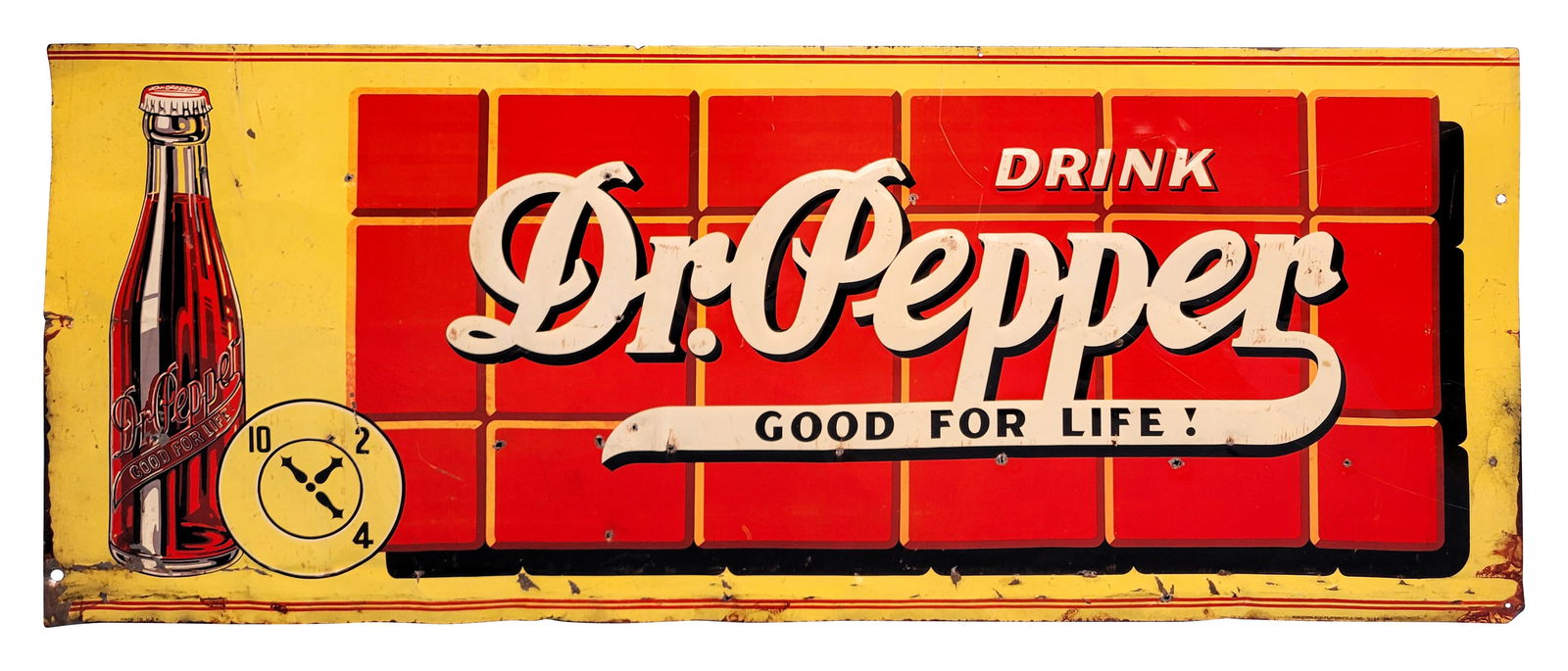Drink Dr. Pepper "Good for Life" 10-2-4 w/ Bottle (1 of 2)