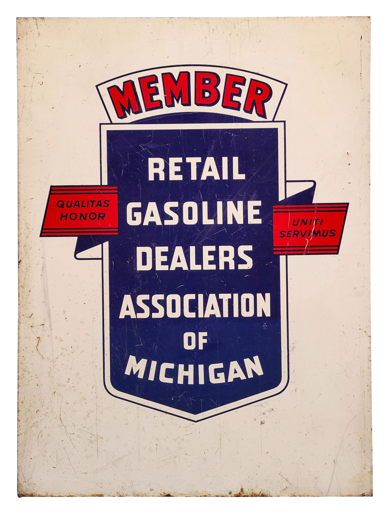 Retail Gasoline Dealers Association Of Michigan DST Sign (1 of 2)