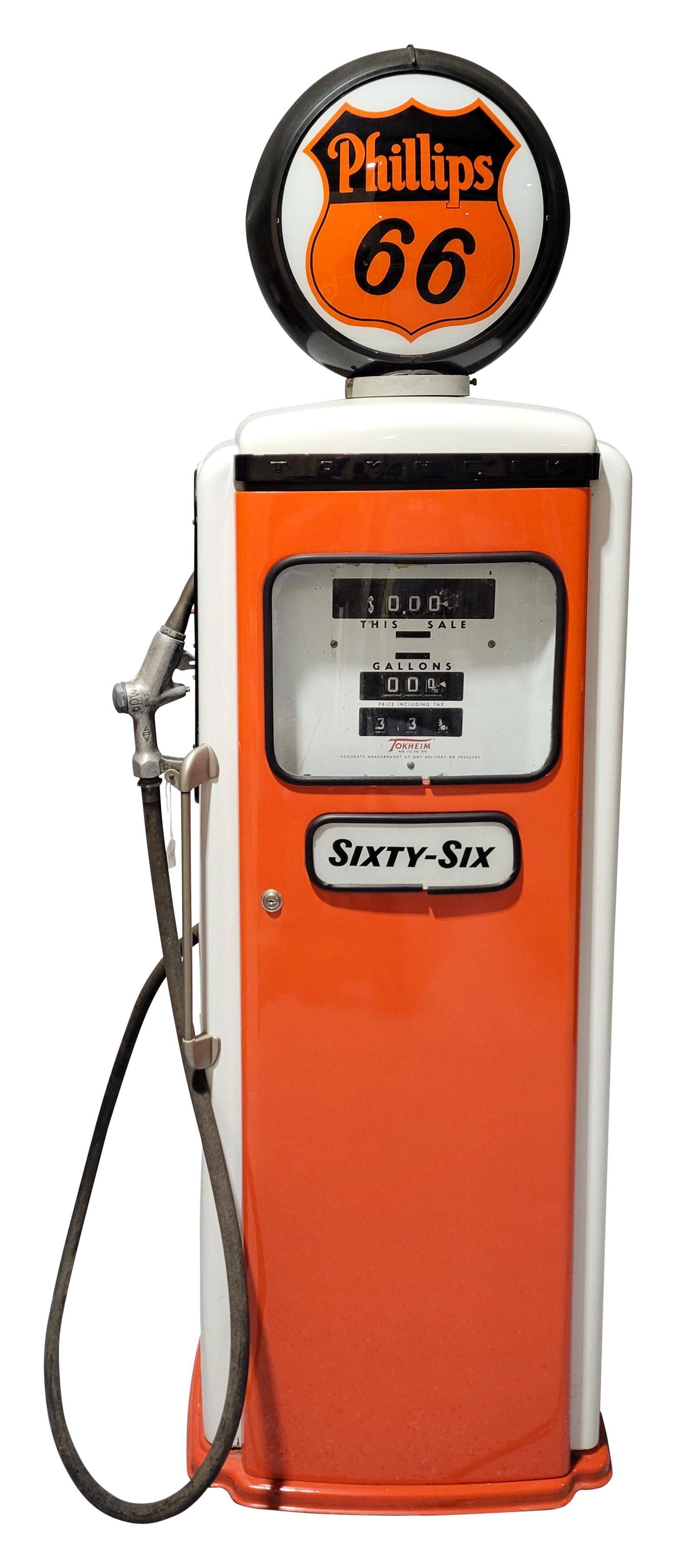 Phillips 66 Restored Tokheim Gas Pump (1 of 4)