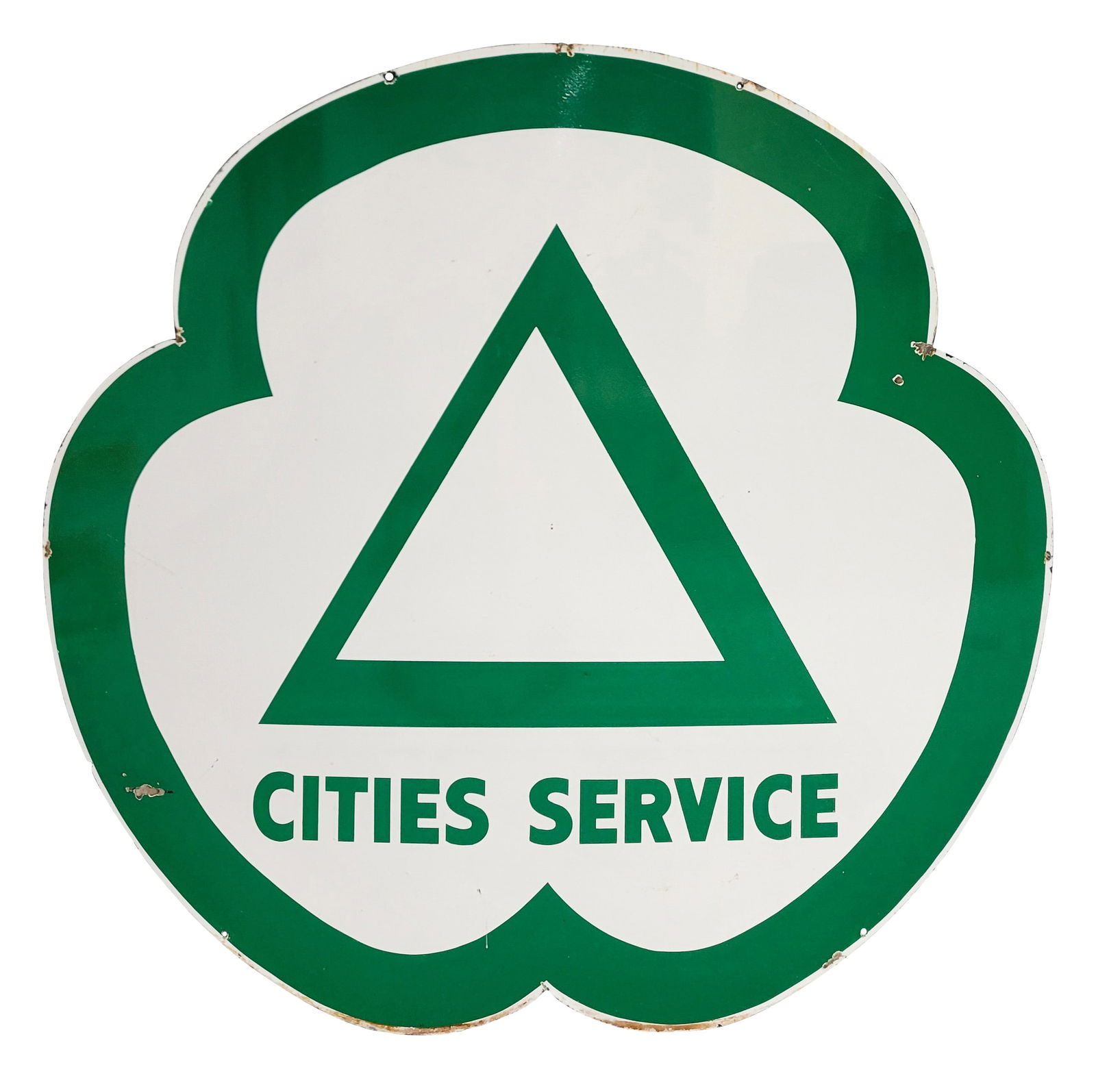1956 Cities Service Gasoline 6' DSP ID Sign w/ Logo (1 of 2)