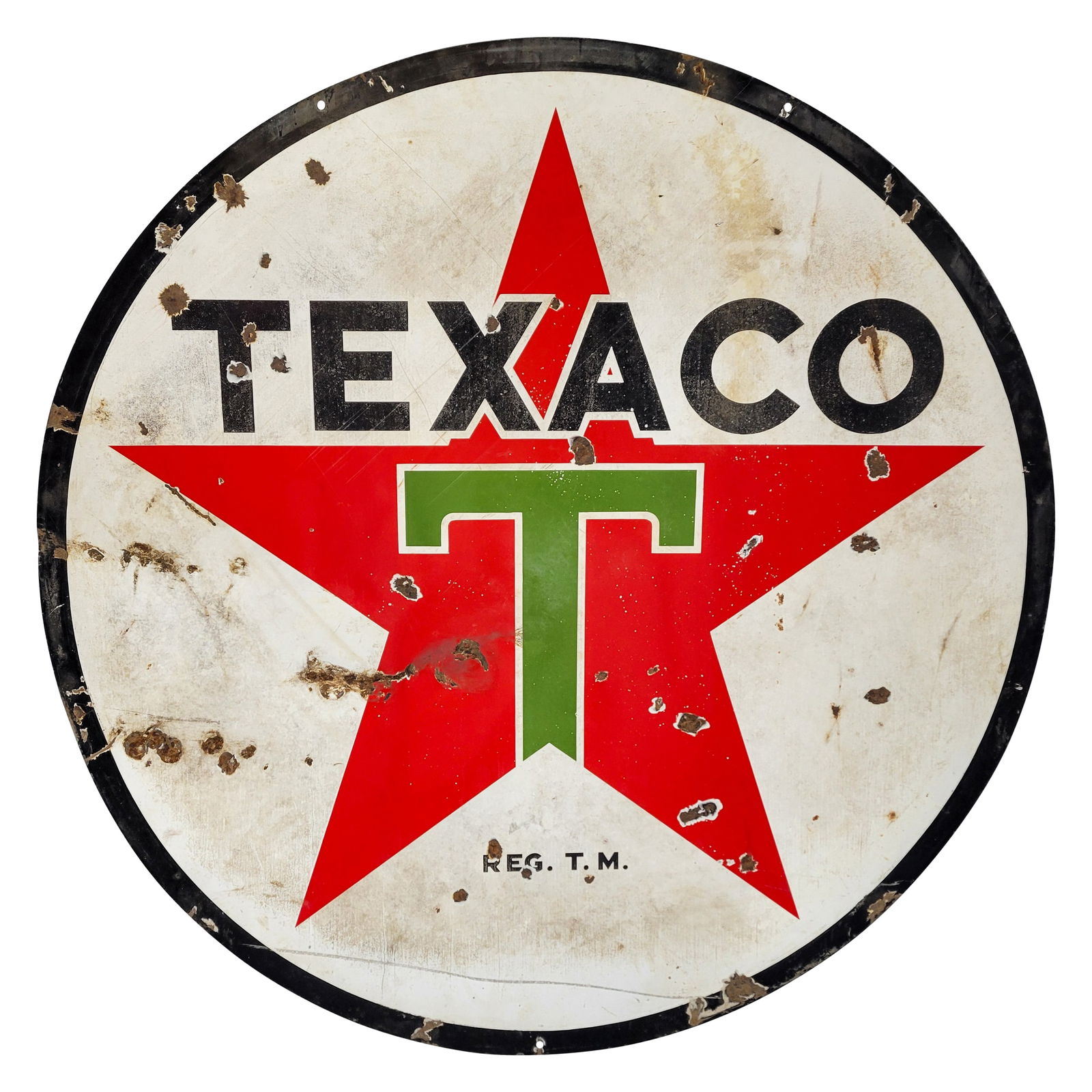 72" Large Texaco Dealer Sign (1 of 2)