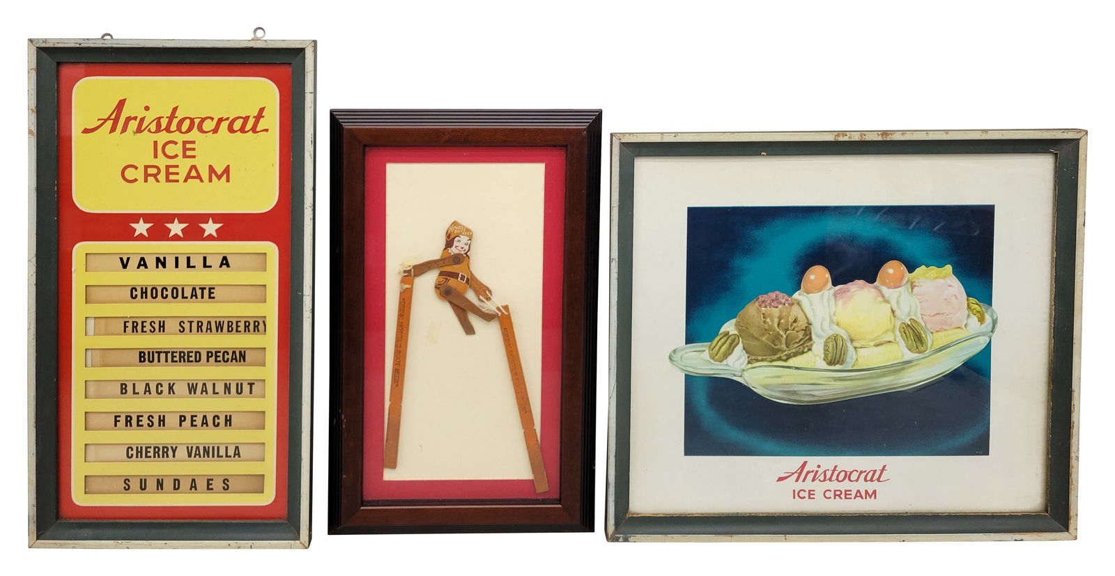 Aristocrat Ice Cream Howells Root Beer Lot (1 of 2)