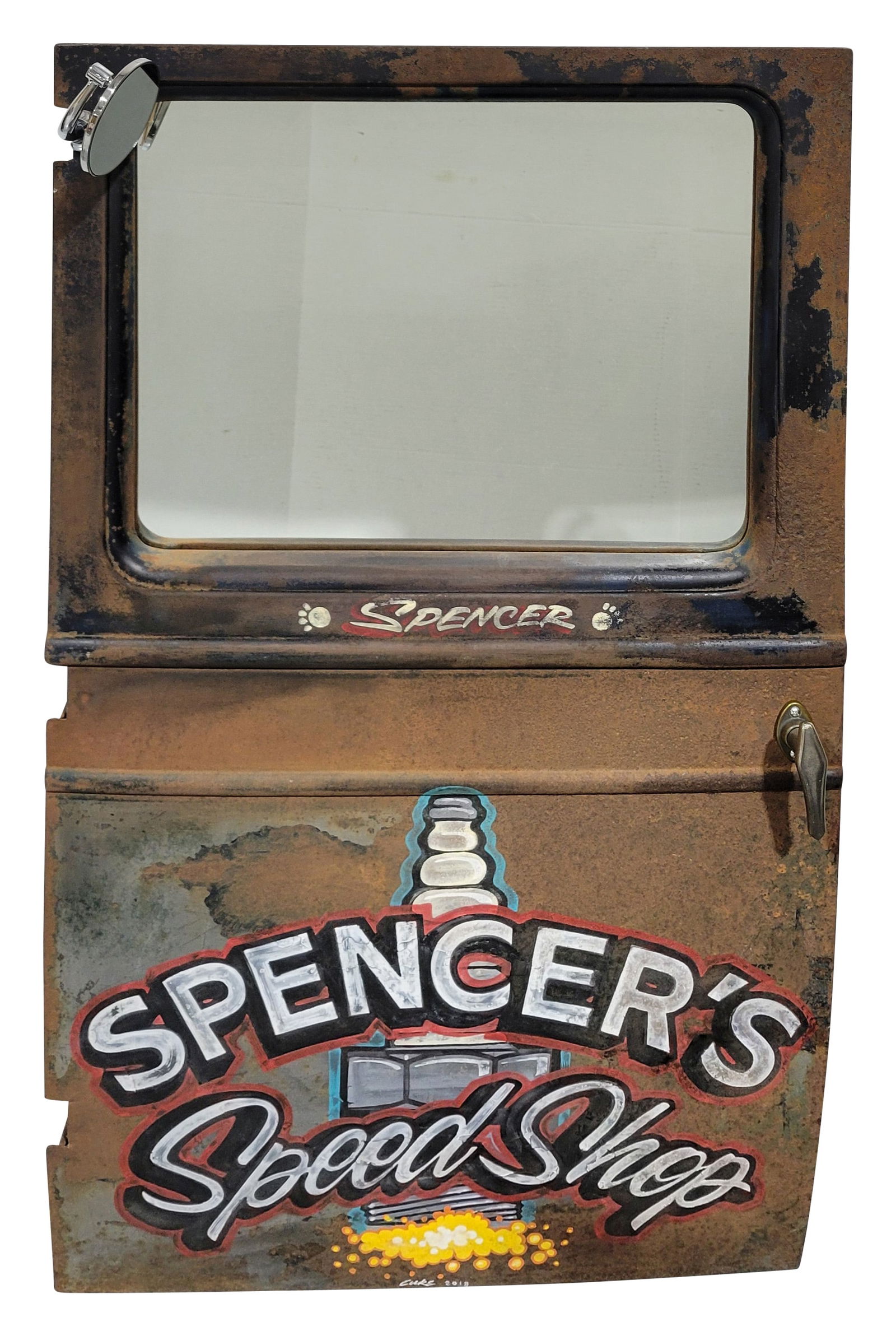 Spencer's Speed Shop Model A Door Mirror (1 of 3)