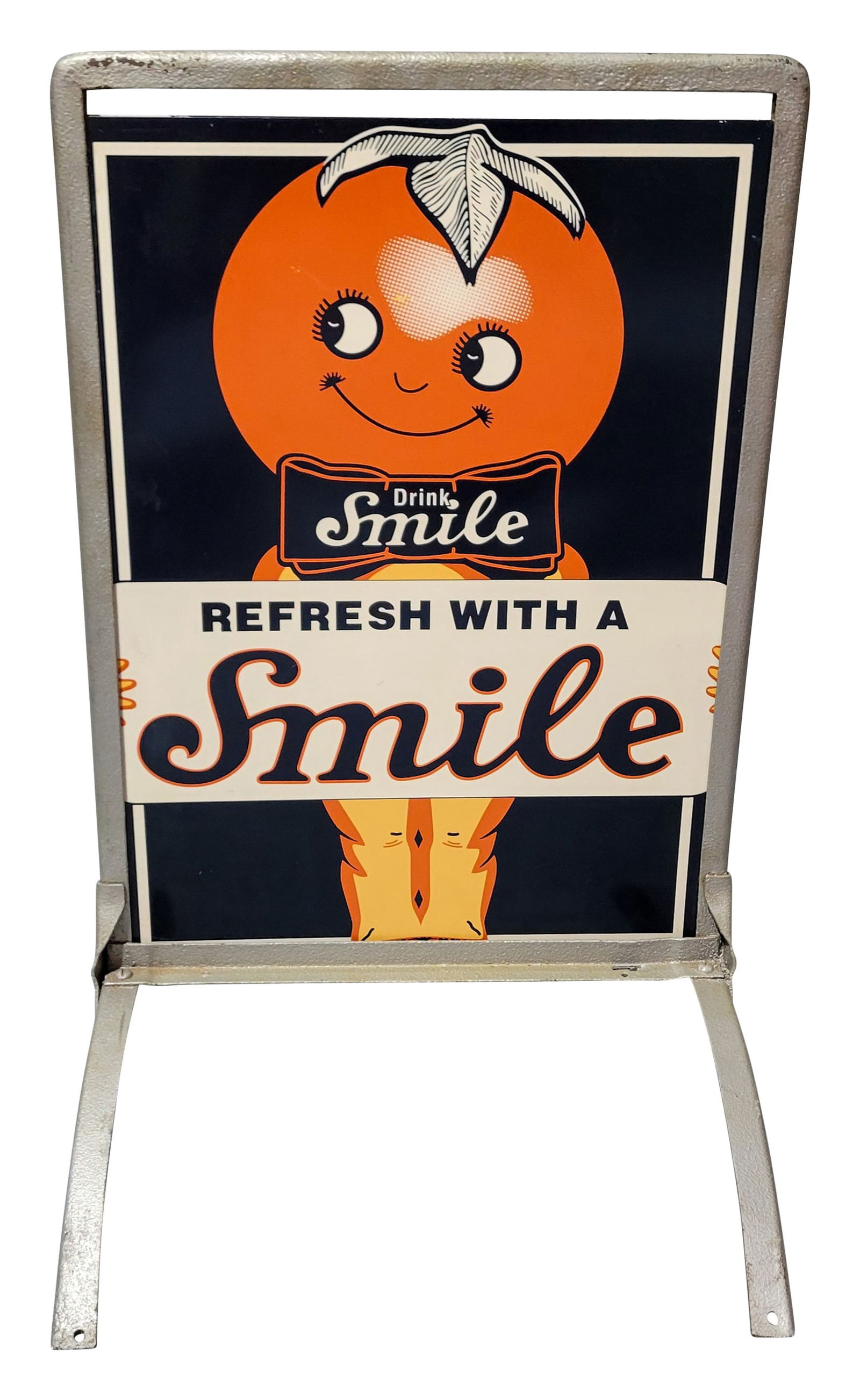 Drink Smile DST Sidewalk Curb Sign (1 of 2)