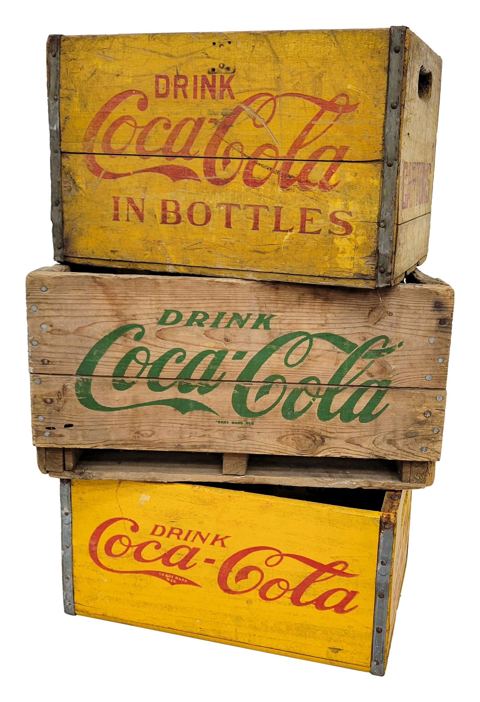 Coca Cola wood crates / boxes (1 of 5)