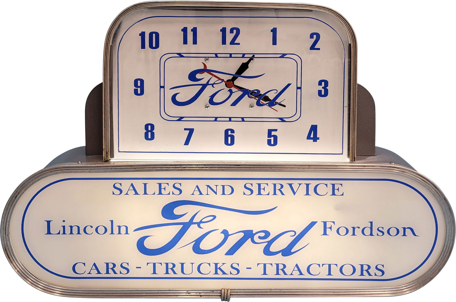 Ford Illuminated Clock (1 of 4)