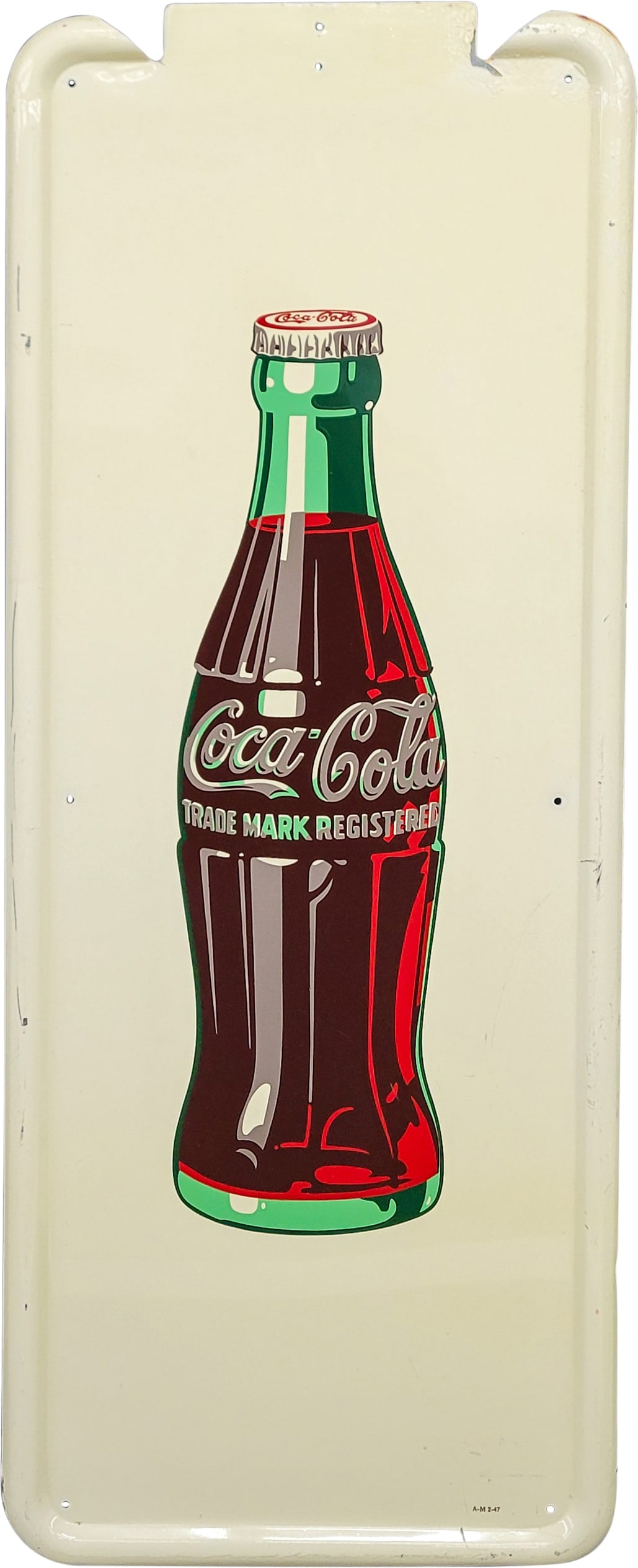 Coca Cola Pilaster Sign With Bottle (1 of 4)