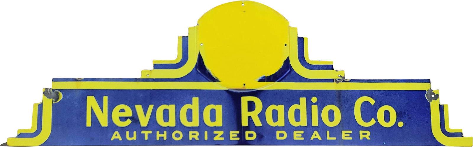 Nevada Radio Co. Authorized Dealer SSP Sign (1 of 2)