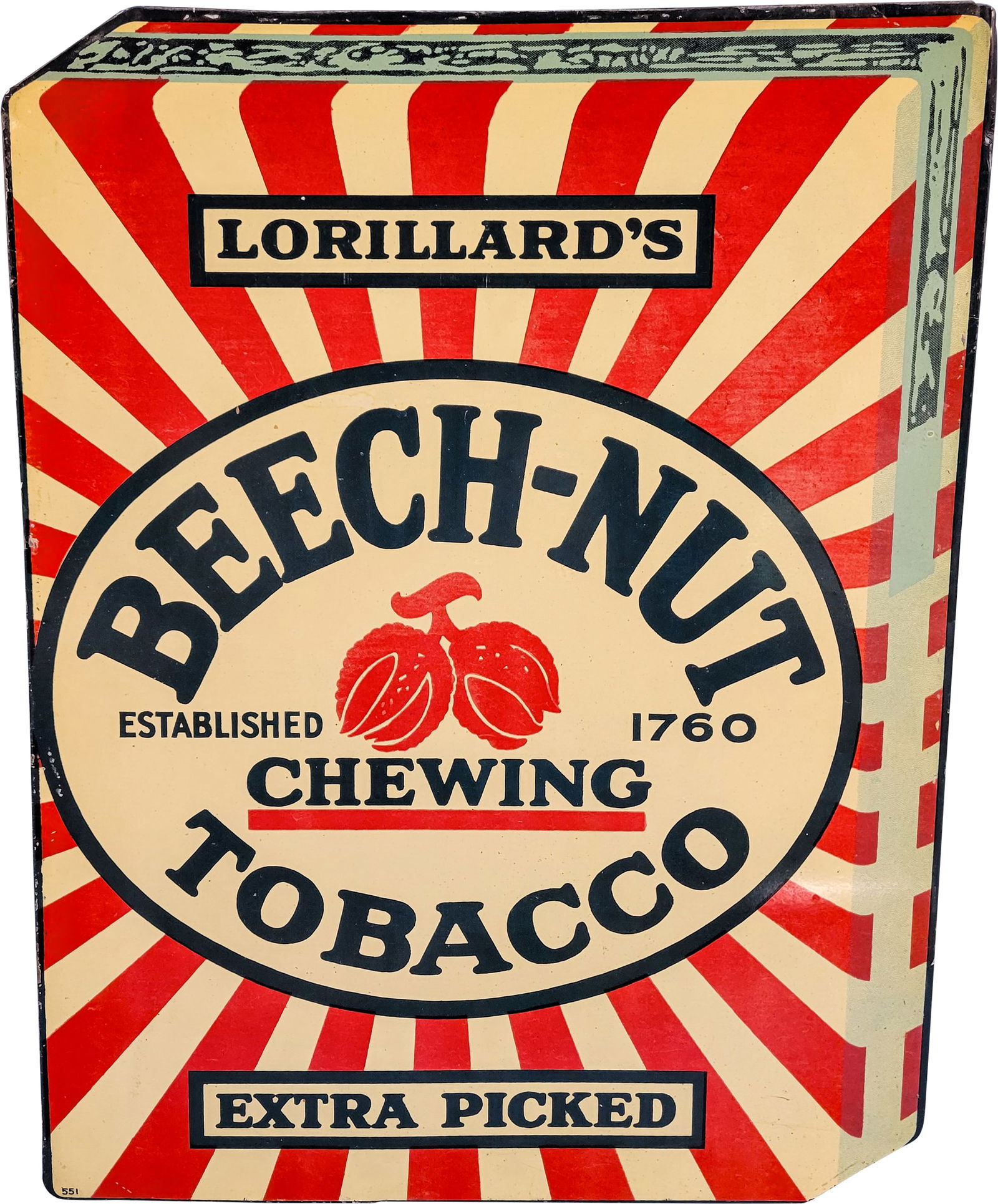 Beech Nut Chewing Tobacco SST Sign (1 of 2)