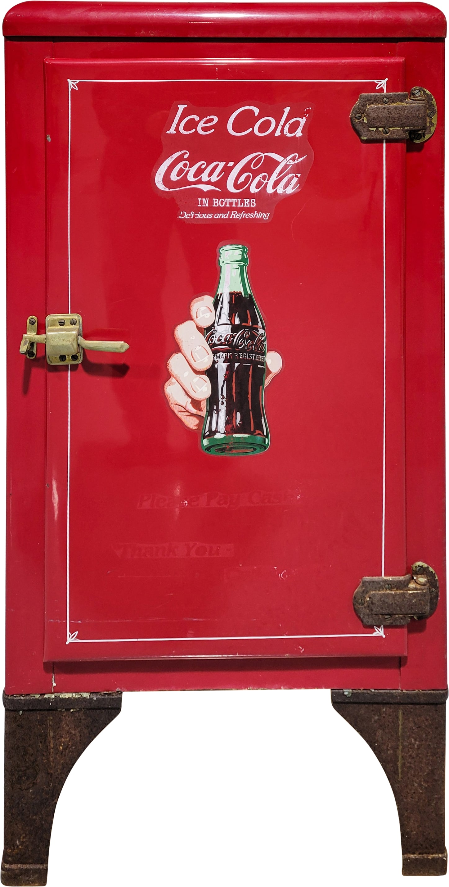 Coca Cola Upright Ice Box (1 of 7)
