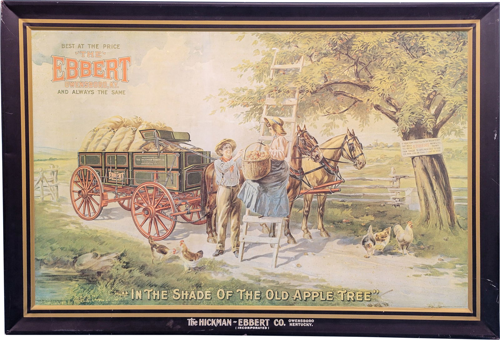 The Hickman Ebbert Co. Owensboro Kentucky SST Sign (1 of 2)