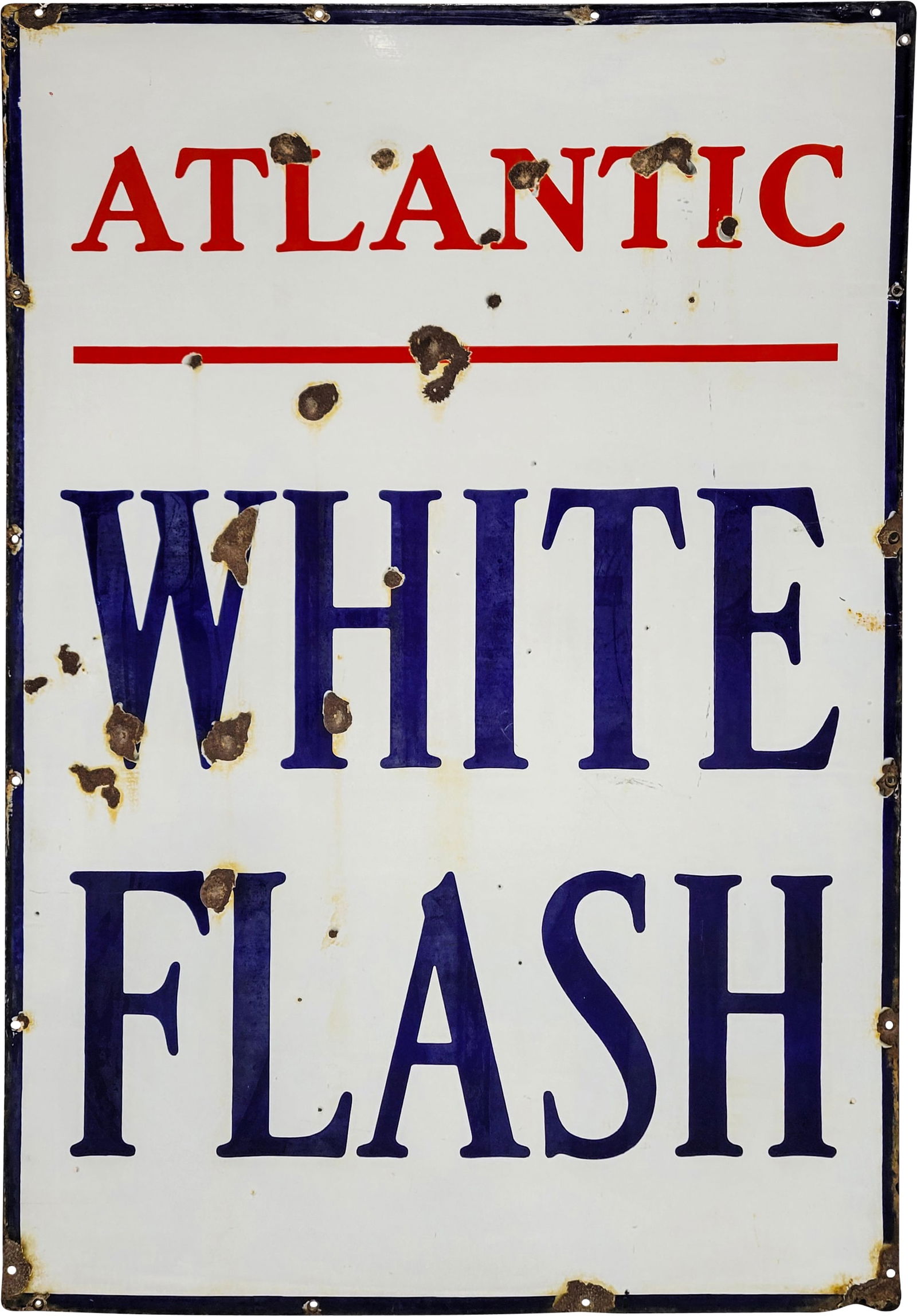 Atlantic White Flash Gasoline SSP Sign (1 of 2)