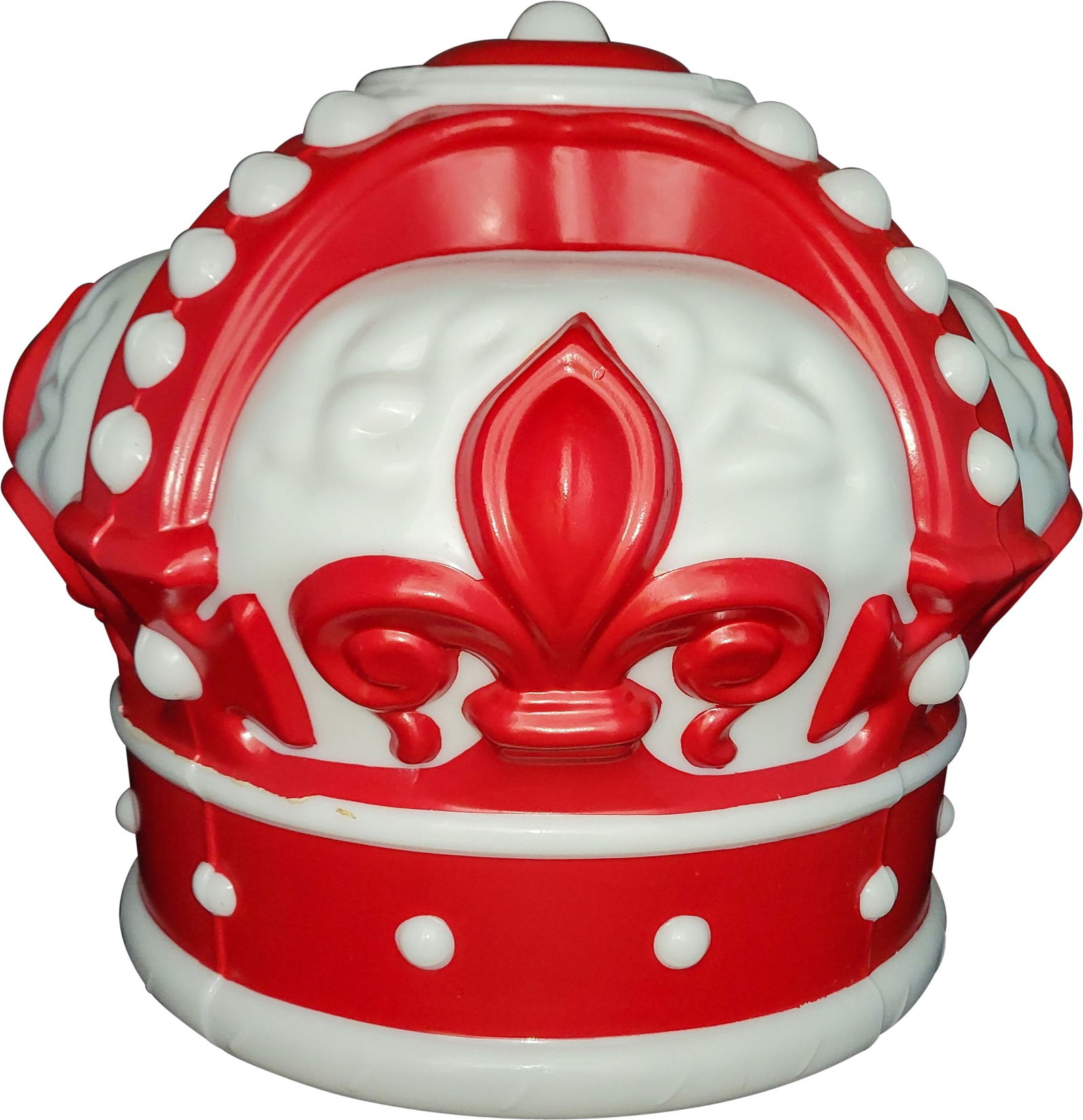 Red Crown Gasoline OPC Milk Glass Gas Pump Globe (1 of 2)