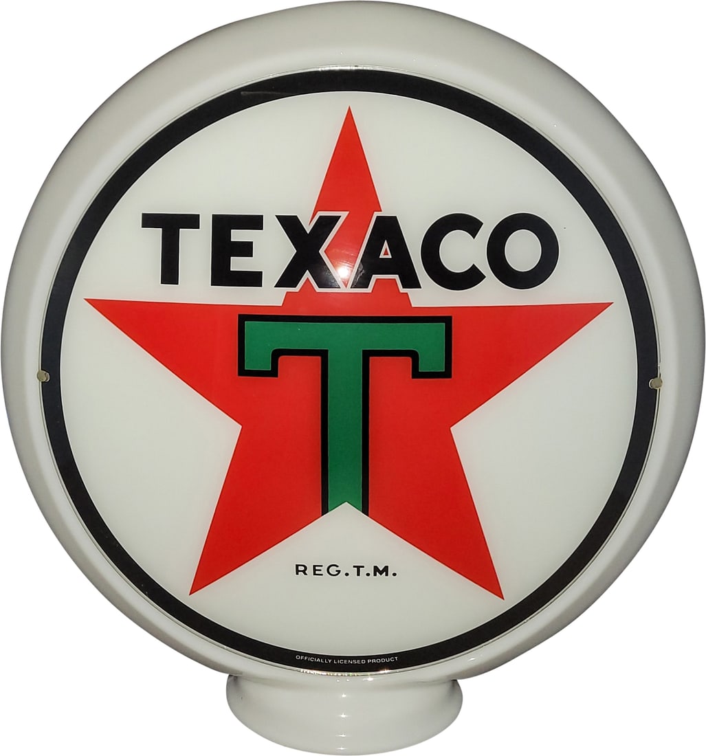 Reproduction Texaco Milk Glass Gas Pump Globe (1 of 4)