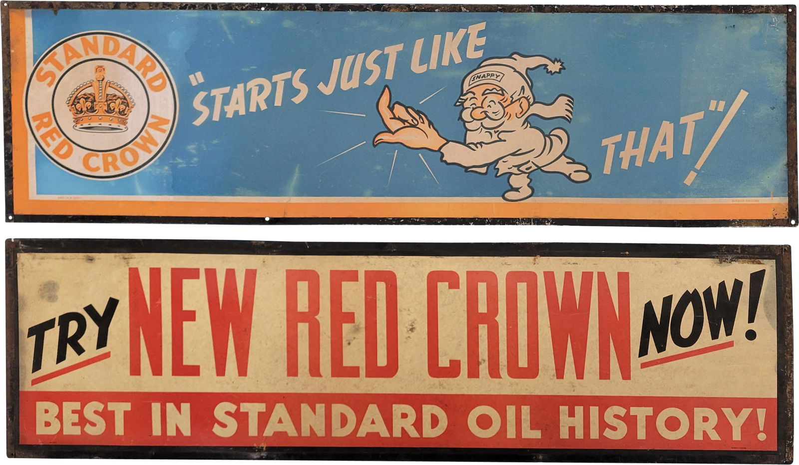 Try New Red Crown Now  and Standard Red Crown Snappy Cardboard Signs (1 of 4)