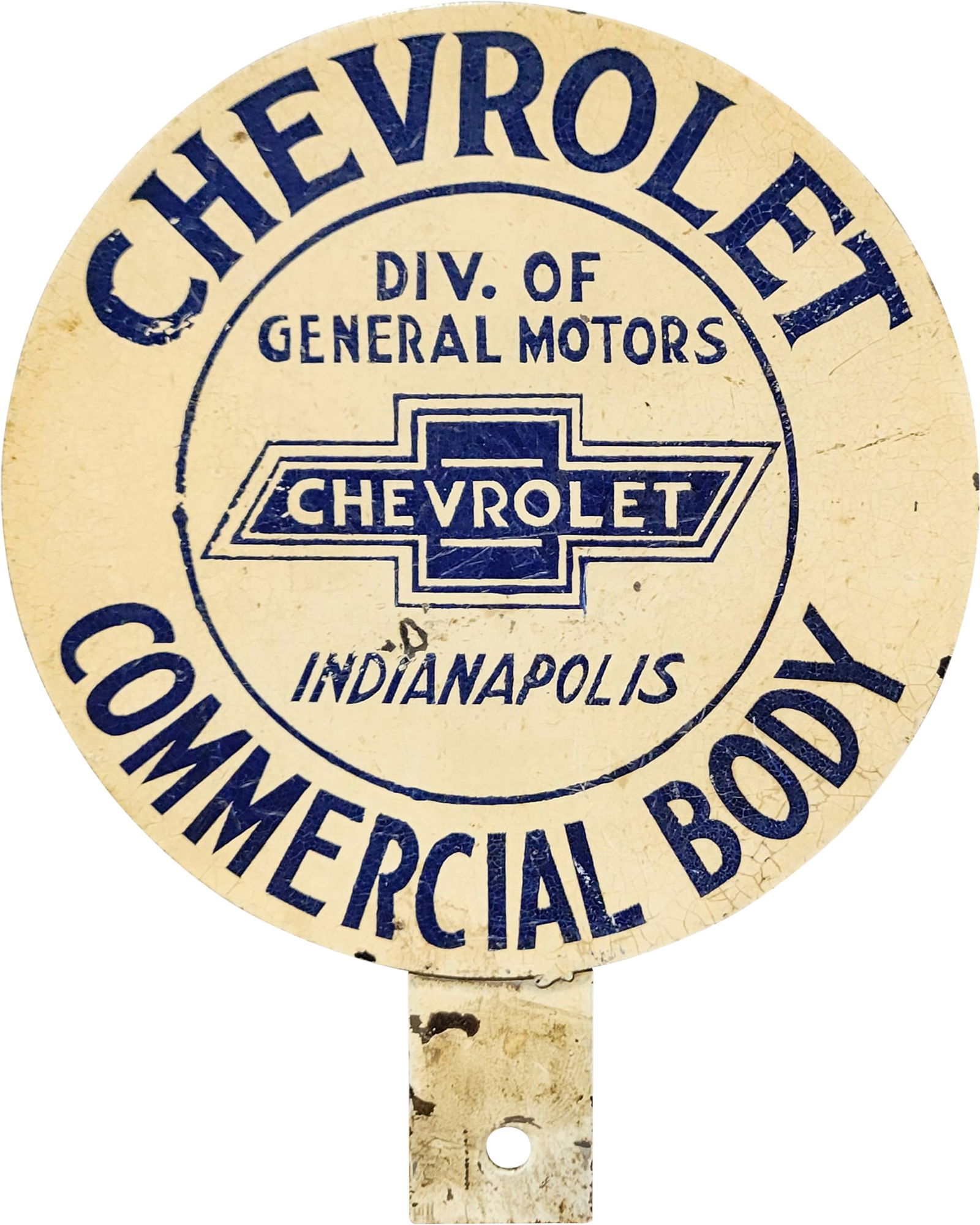 Chevrolet Commercial Body Indianapolis Lollipop Tag Topper (1 of 2)