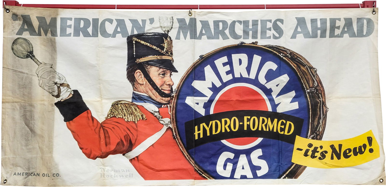 American Hydro Formed Gas Advertising Banner (1 of 2)