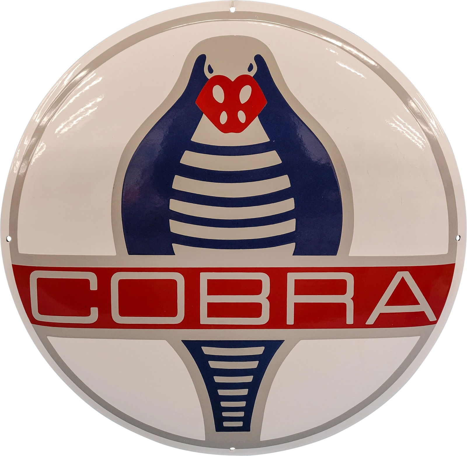 Cobra SSP Round Convex Sign (1 of 2)