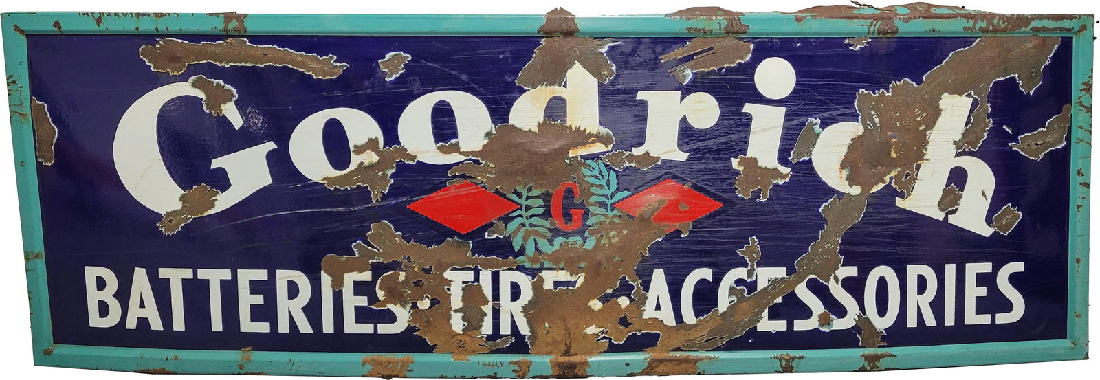 Goodrich Batteries Tires Accessories SSP Sign w/ Logo (1 of 2)