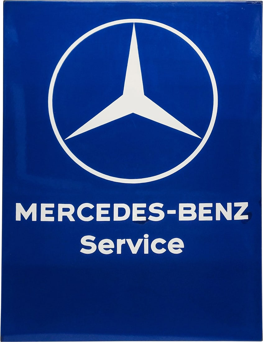 Mercedes Benz Service SSP Sign With Logo (1 of 3)