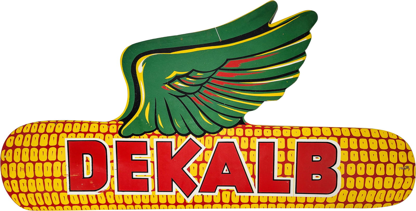 Dekalb Feed Corn Large Masonite Sign (1 of 2)