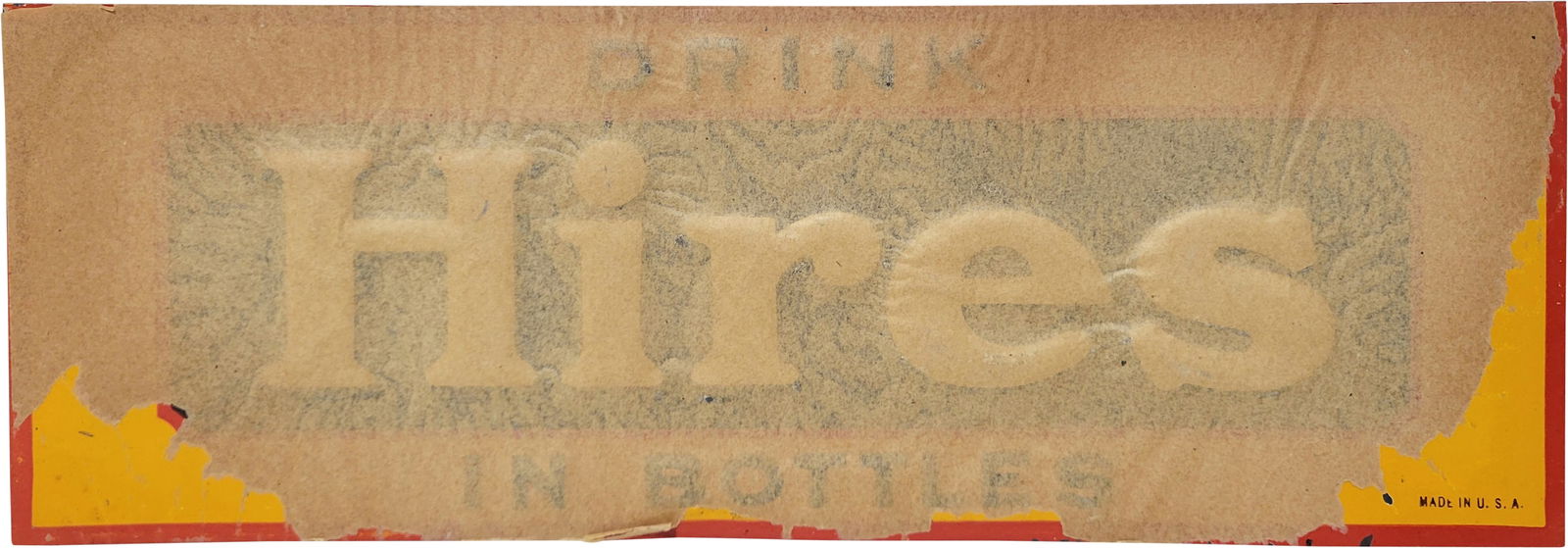 Hires Embossed SST Sign NOS (1 of 2)