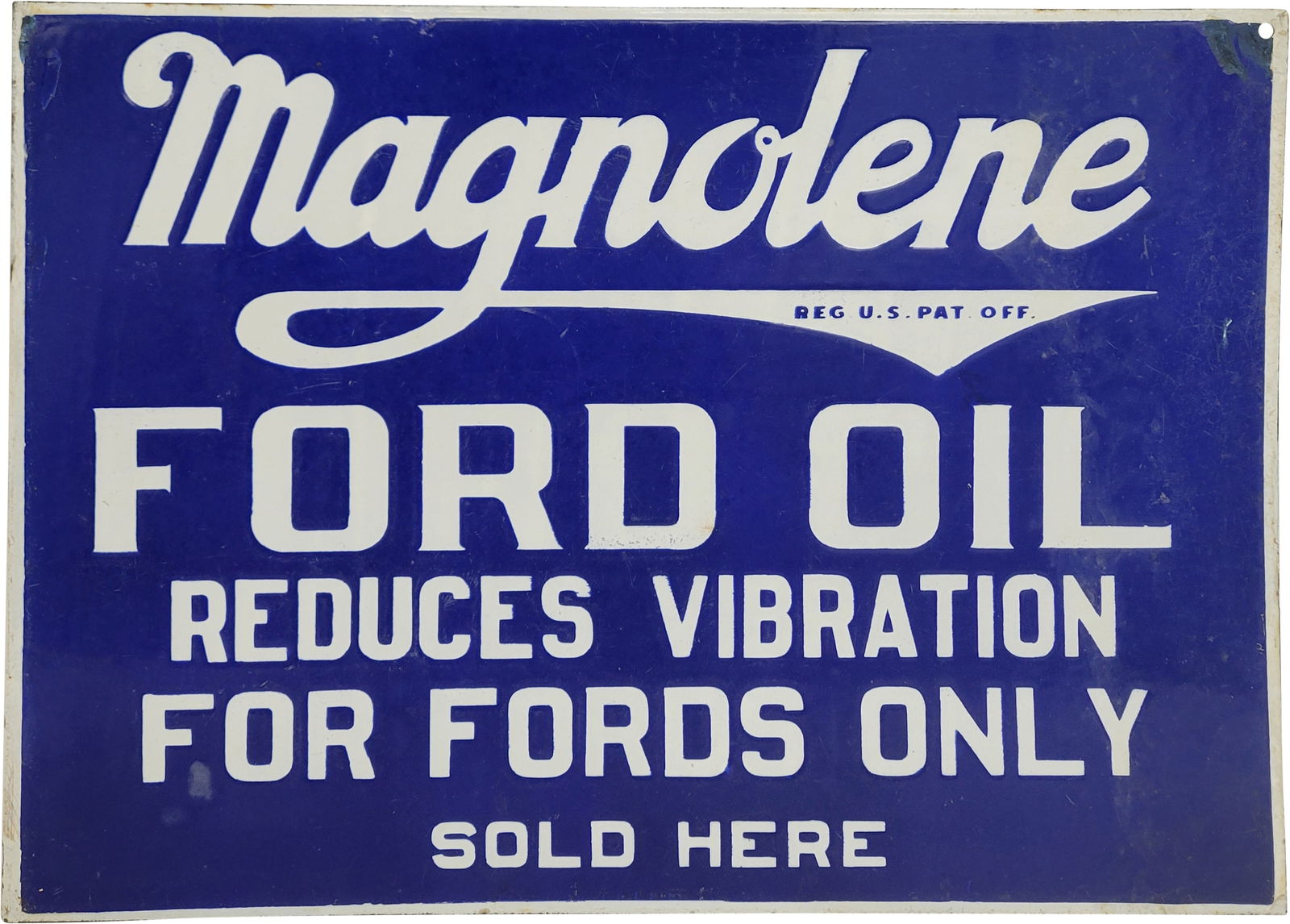 Magnolene Ford Oil DSP Flange Sign (1 of 2)